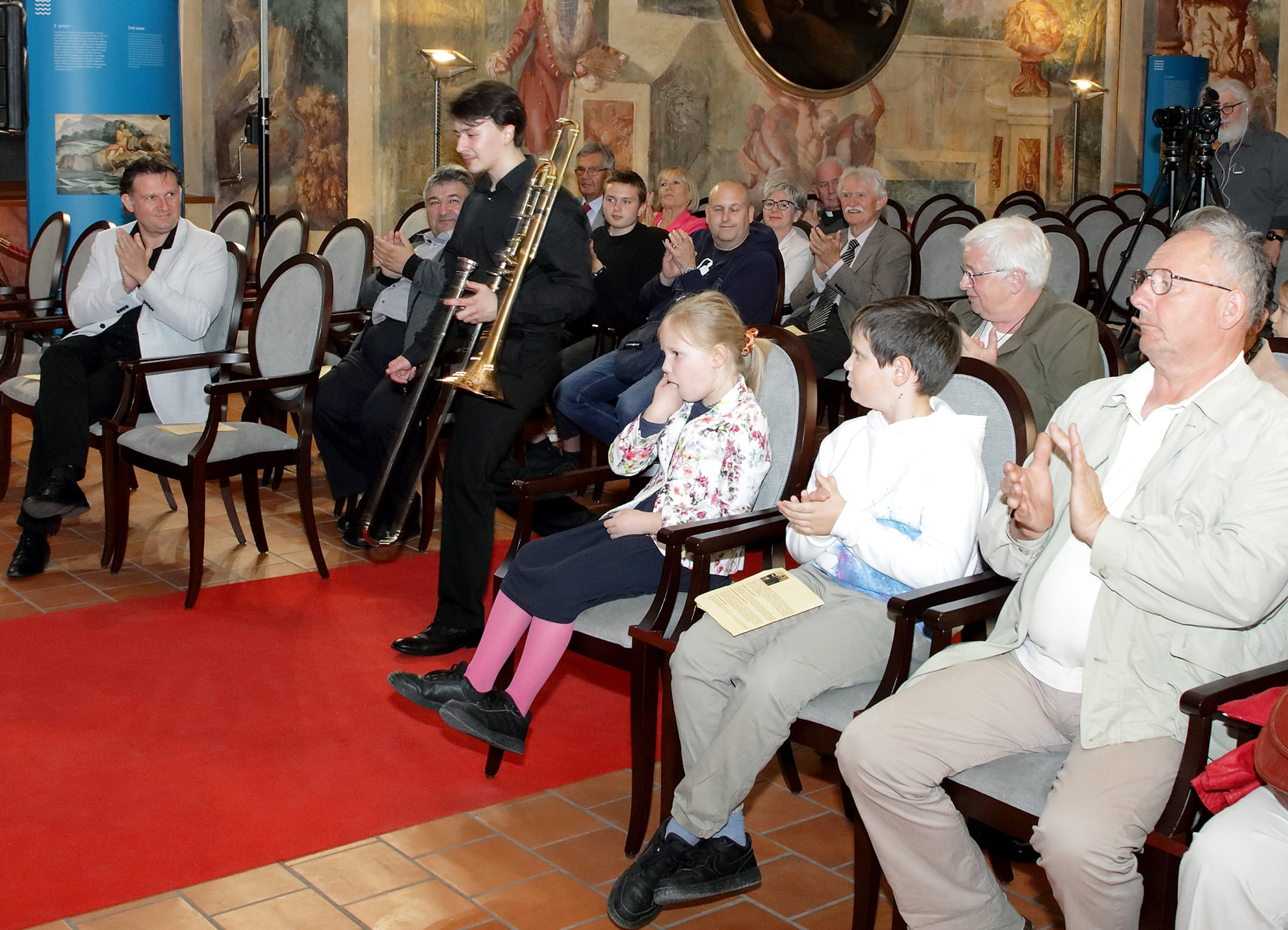 Predmaturitetni recital pozavnista Antona Ajstra