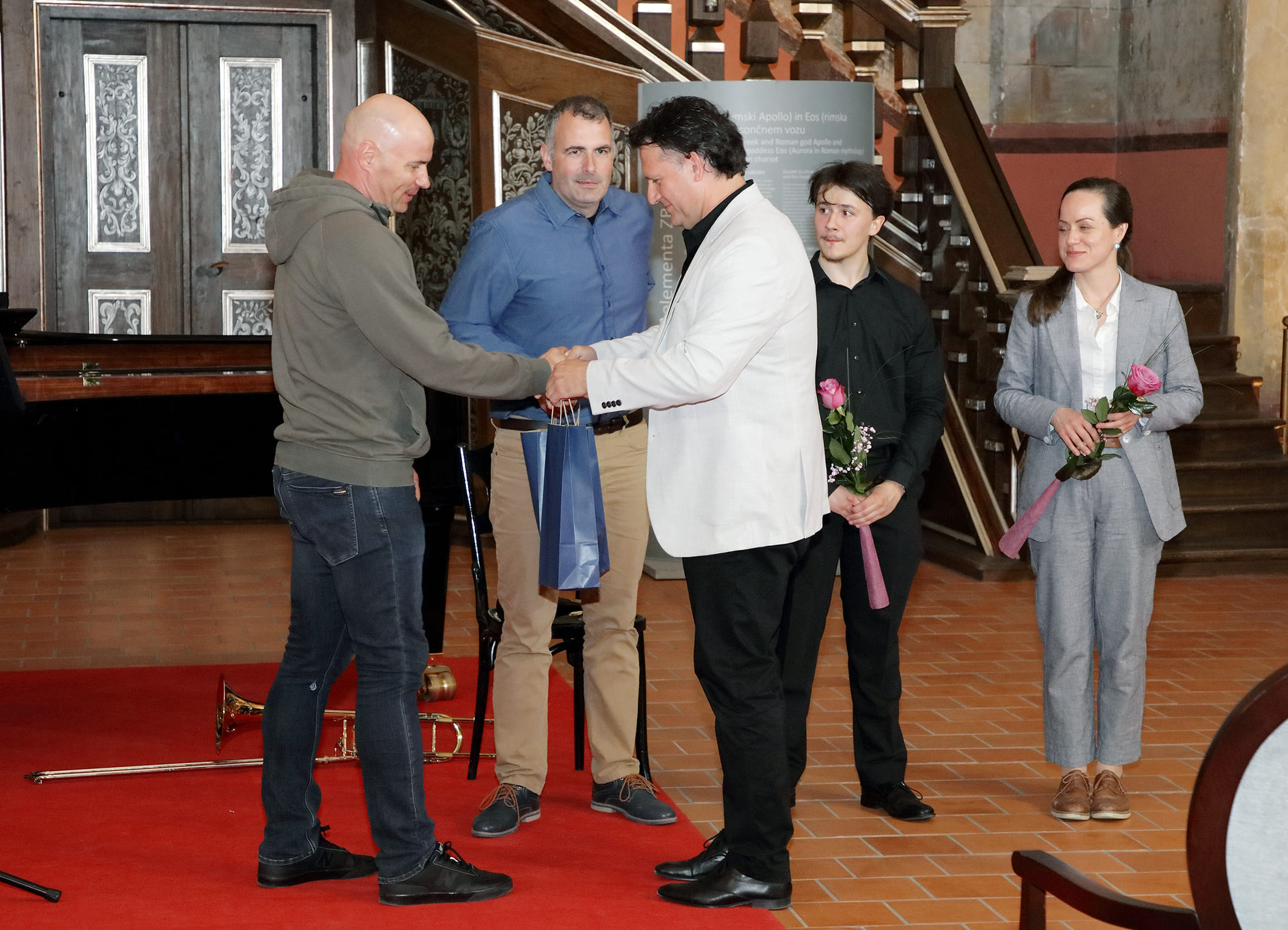 Predmaturitetni recital pozavnista Antona Ajstra