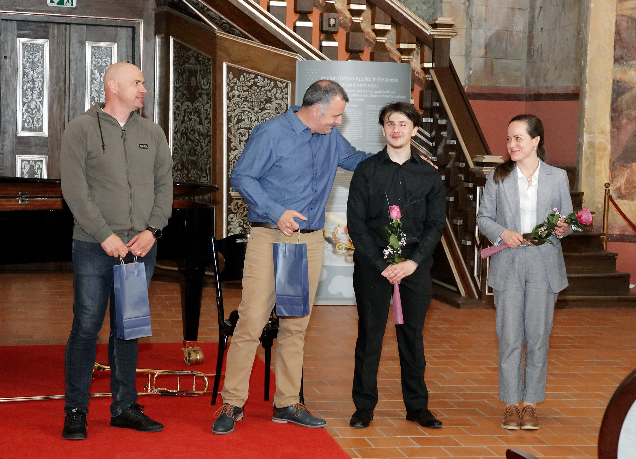 Predmaturitetni recital pozavnista Antona Ajstra