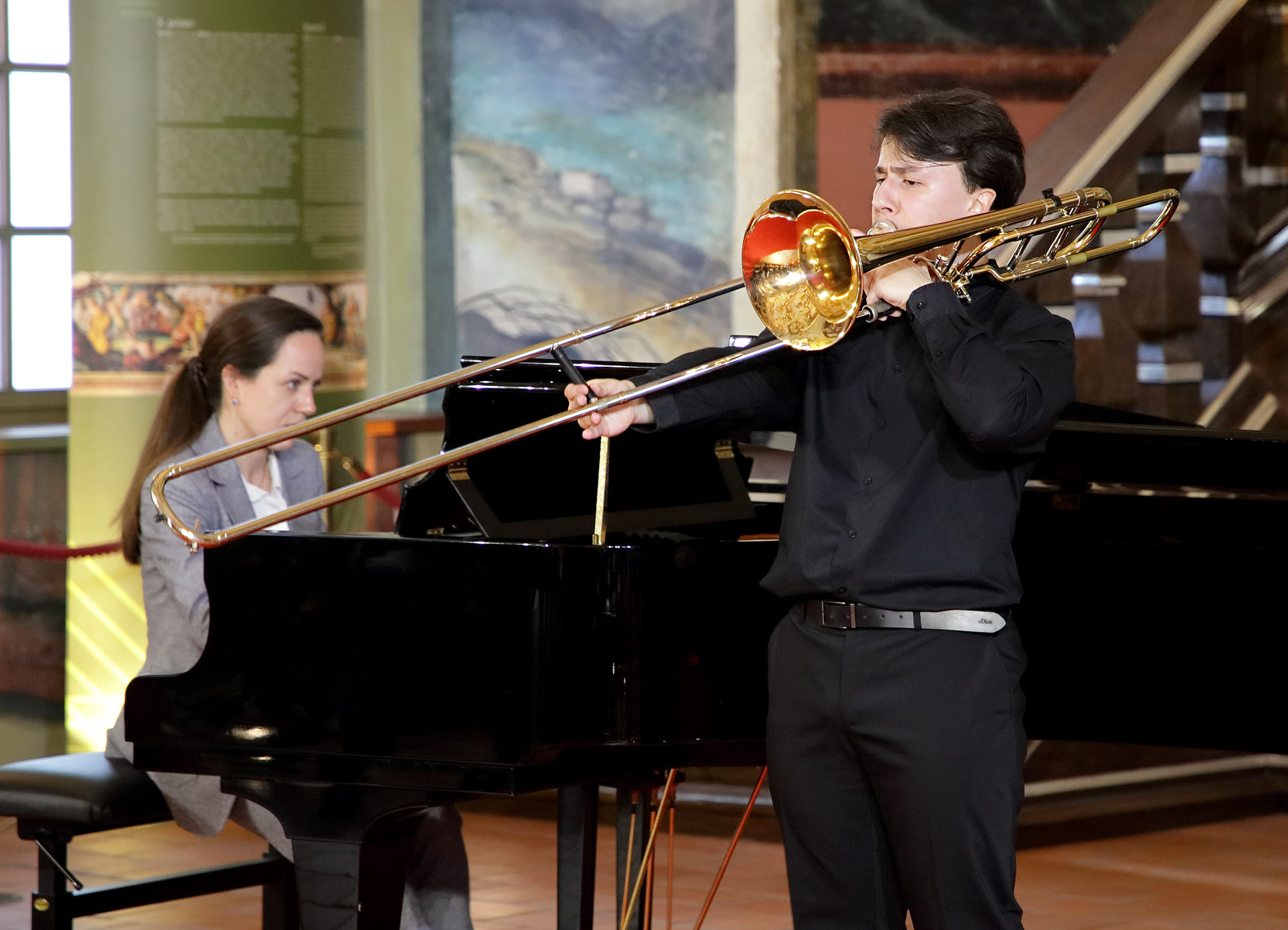 Predmaturitetni recital pozavnista Antona Ajstra