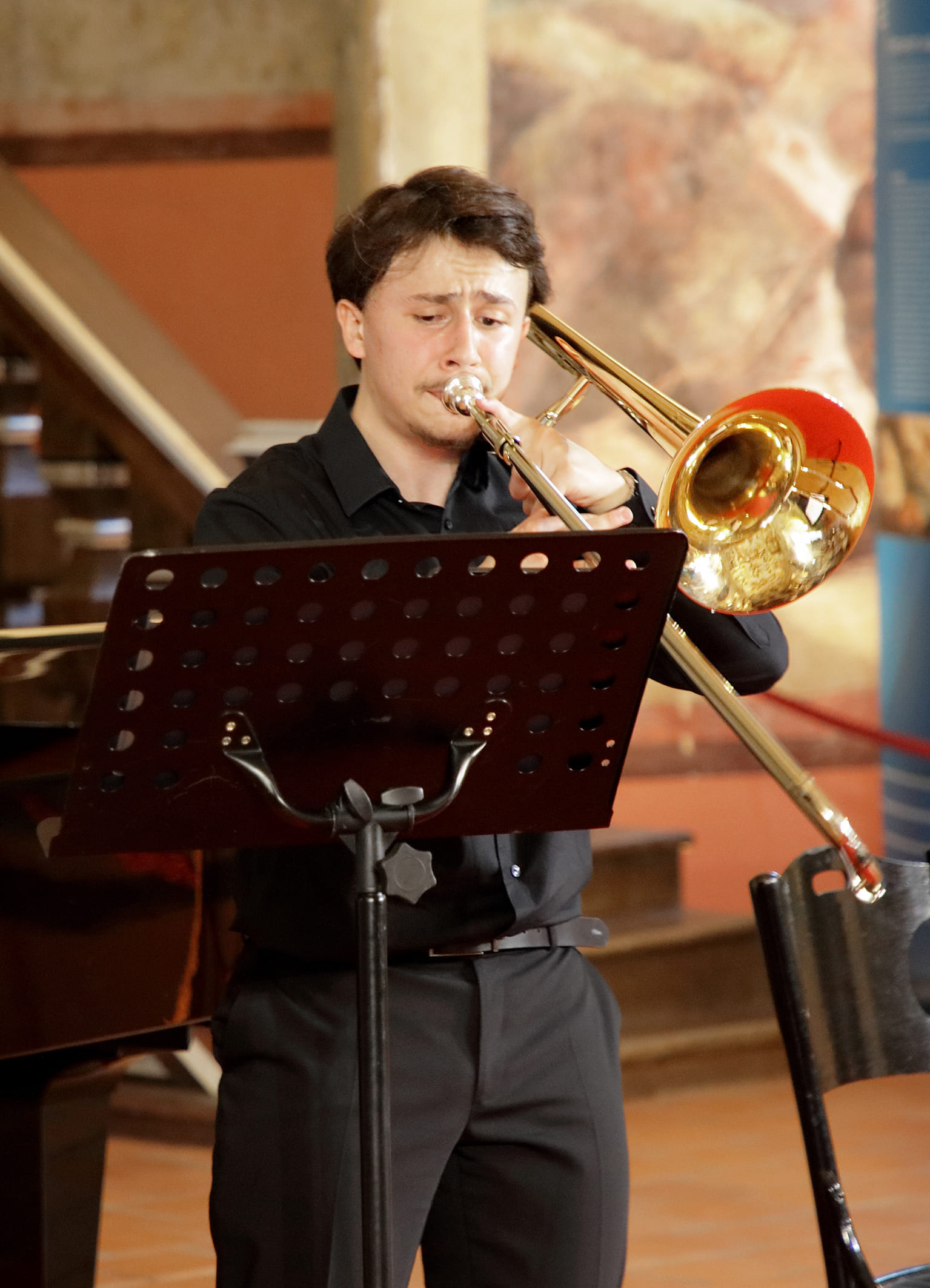 Predmaturitetni recital pozavnista Antona Ajstra