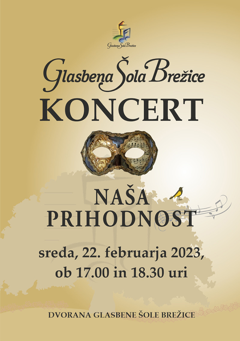 Pustni koncert Naša prihodnost