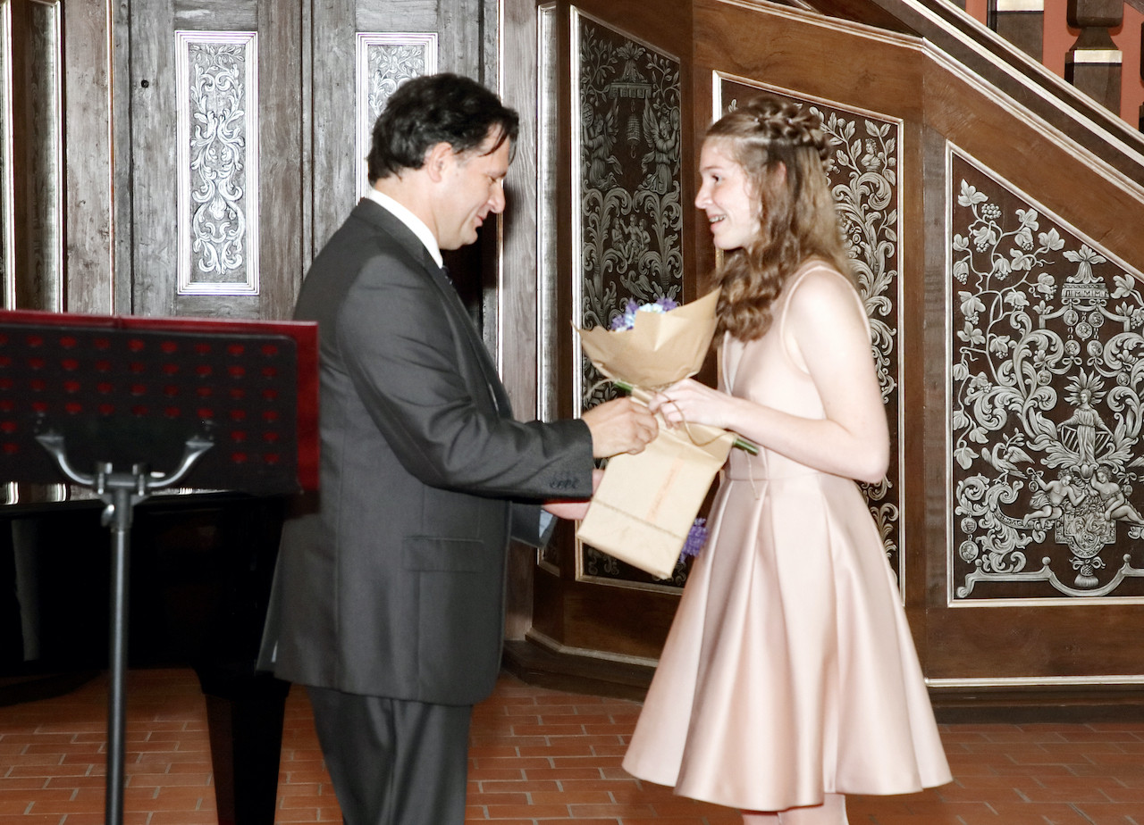 Rea Doria Bergant, Koncert ob zaključku šolanja