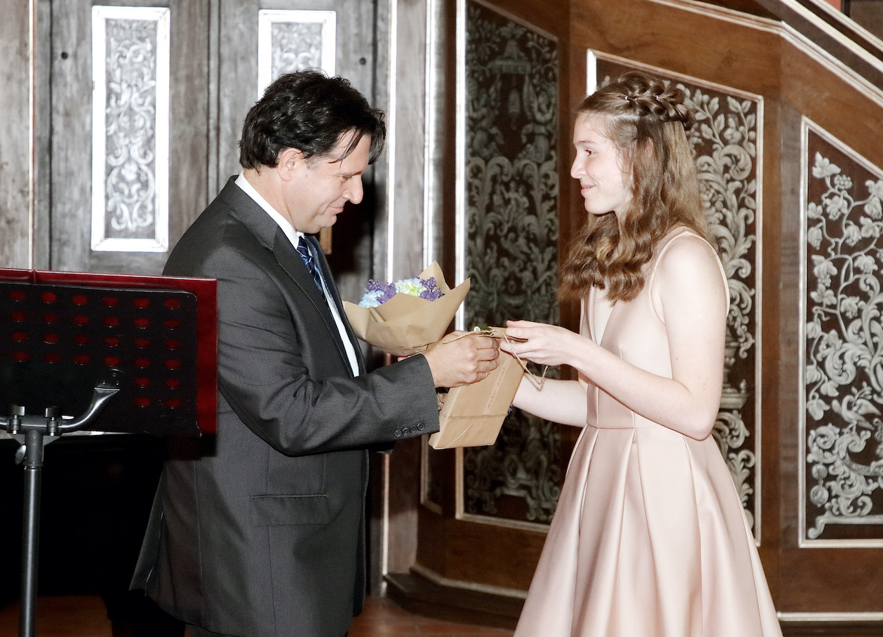 Rea Doria Bergant, Koncert ob zaključku šolanja