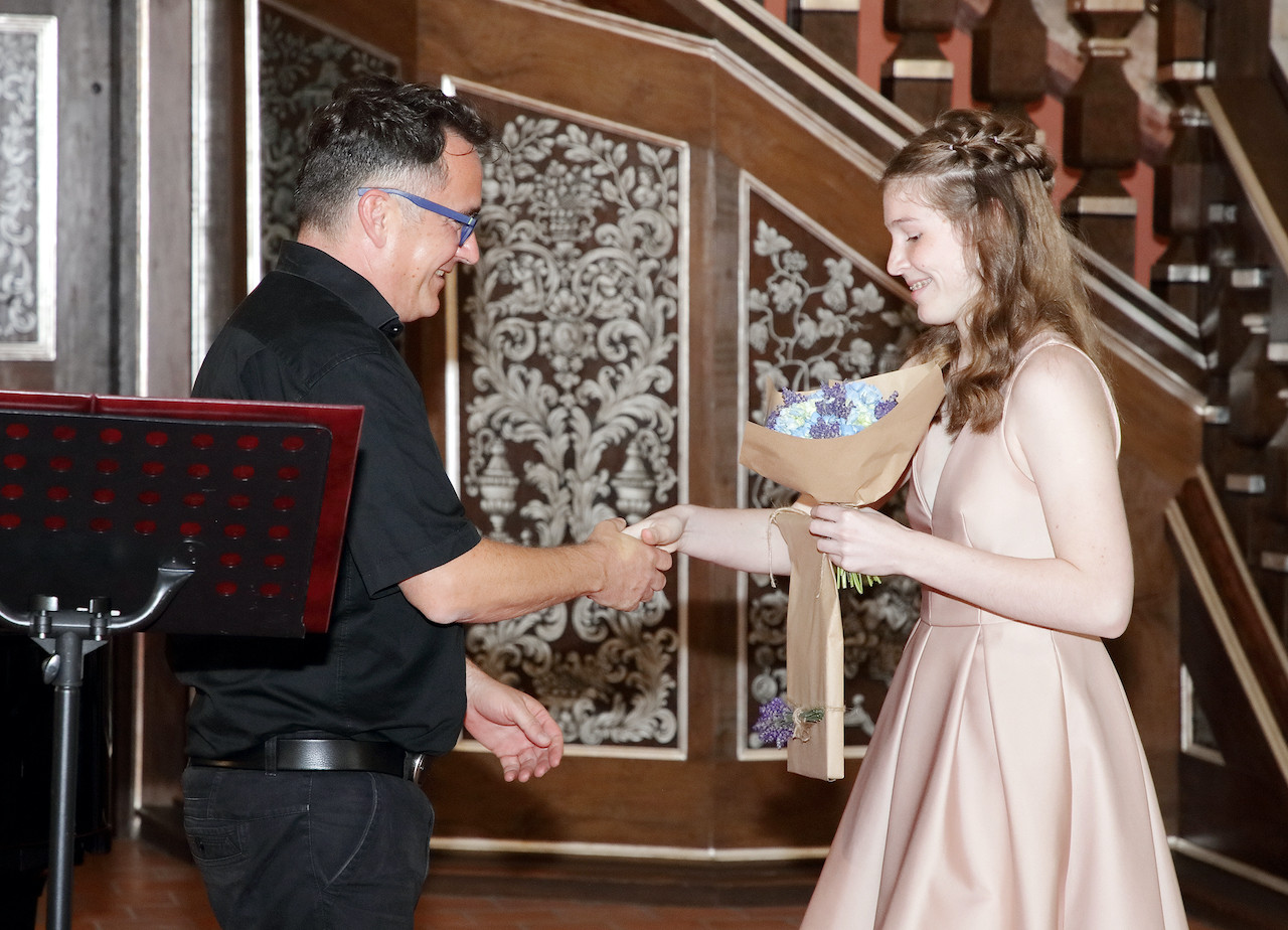 Rea Doria Bergant, Koncert ob zaključku šolanja