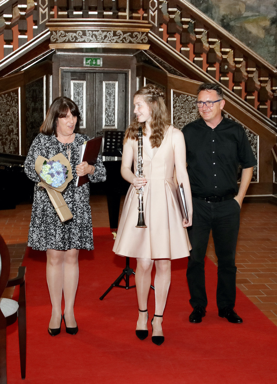 Rea Doria Bergant, Koncert ob zaključku šolanja