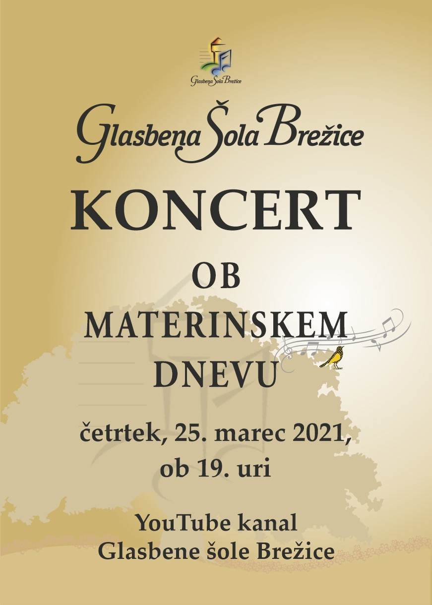 Spletni koncert ob materinskem dnevu 2021