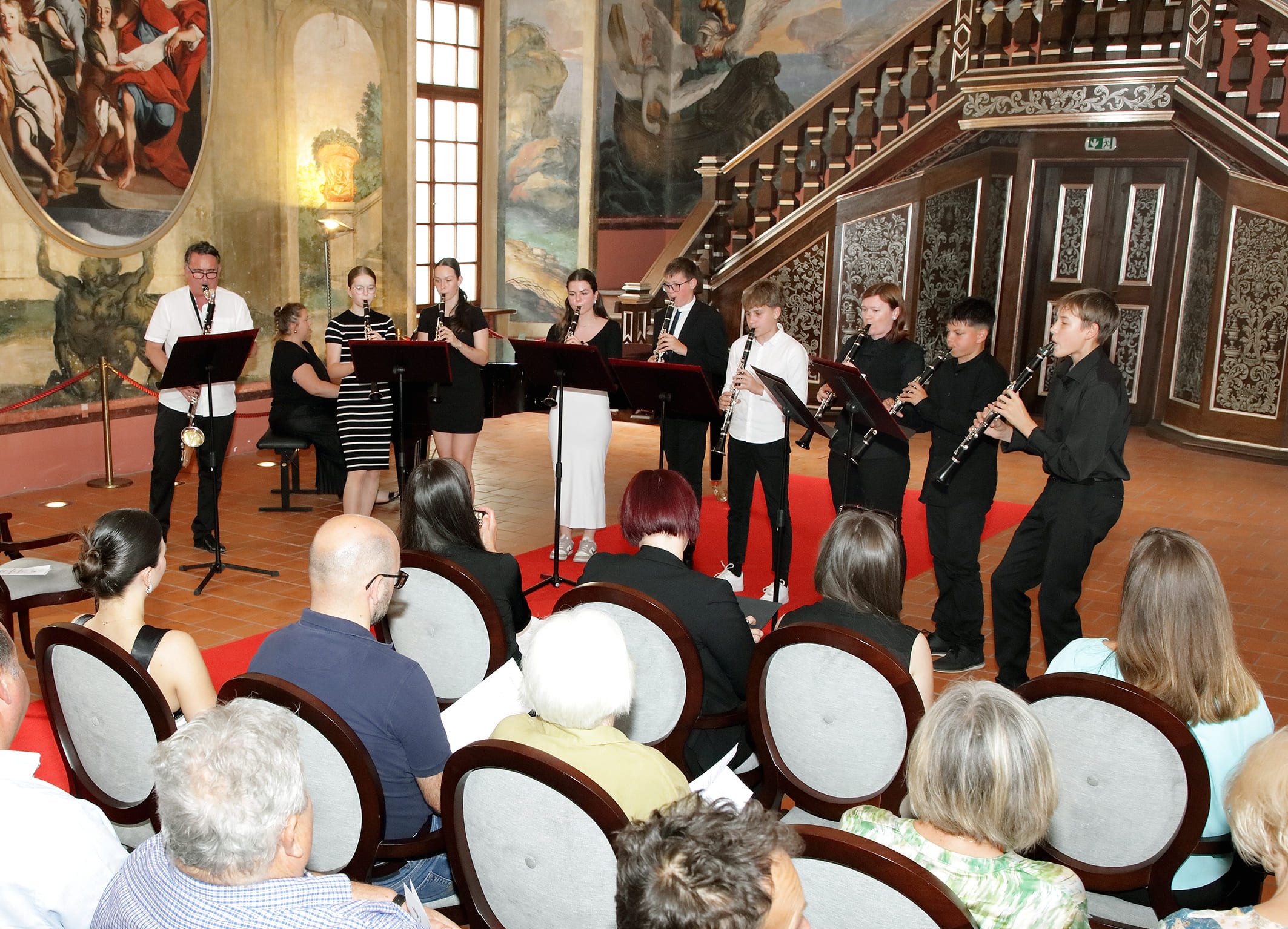 Zaključni koncert Ema Tršelič Buble in Maj Medvešek