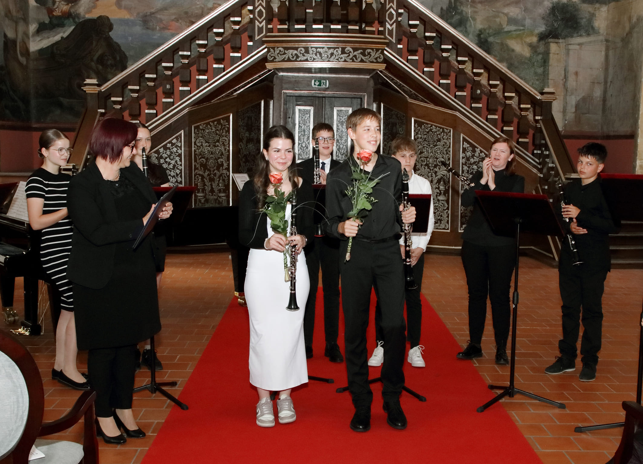 Zaključni koncert Ema Tršelič Buble in Maj Medvešek