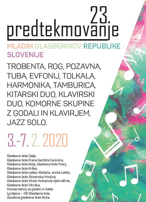 23. predtekmovanje Mladih glasbenikov Republike Slovenije