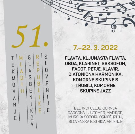 51. TEKMOVANJE MLADIH GLASBENIKOV REPUBLIKE SLOVENIJE