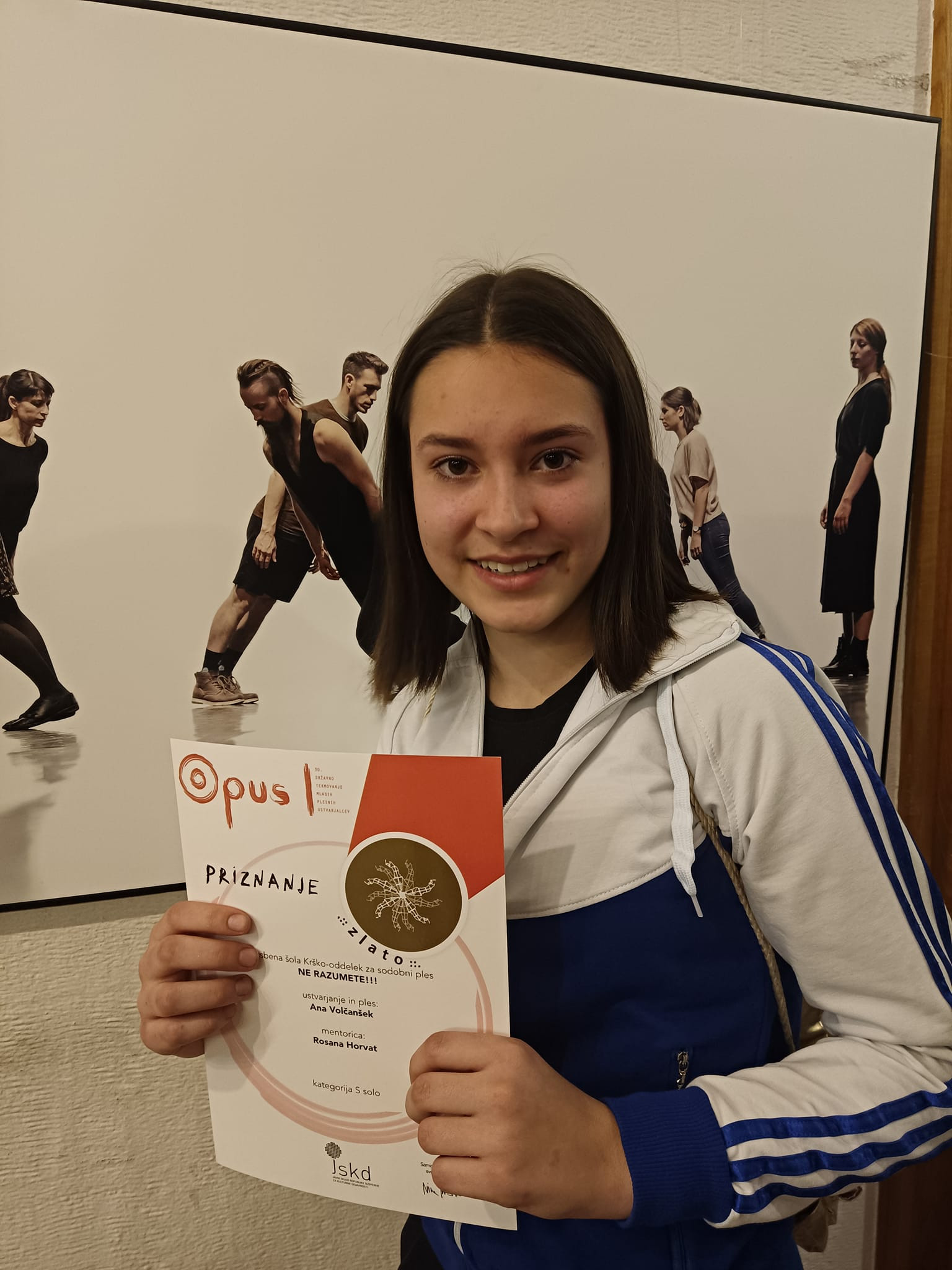 Državno tekmovanje mladih plesnih ustvarjalcev OPUS 1