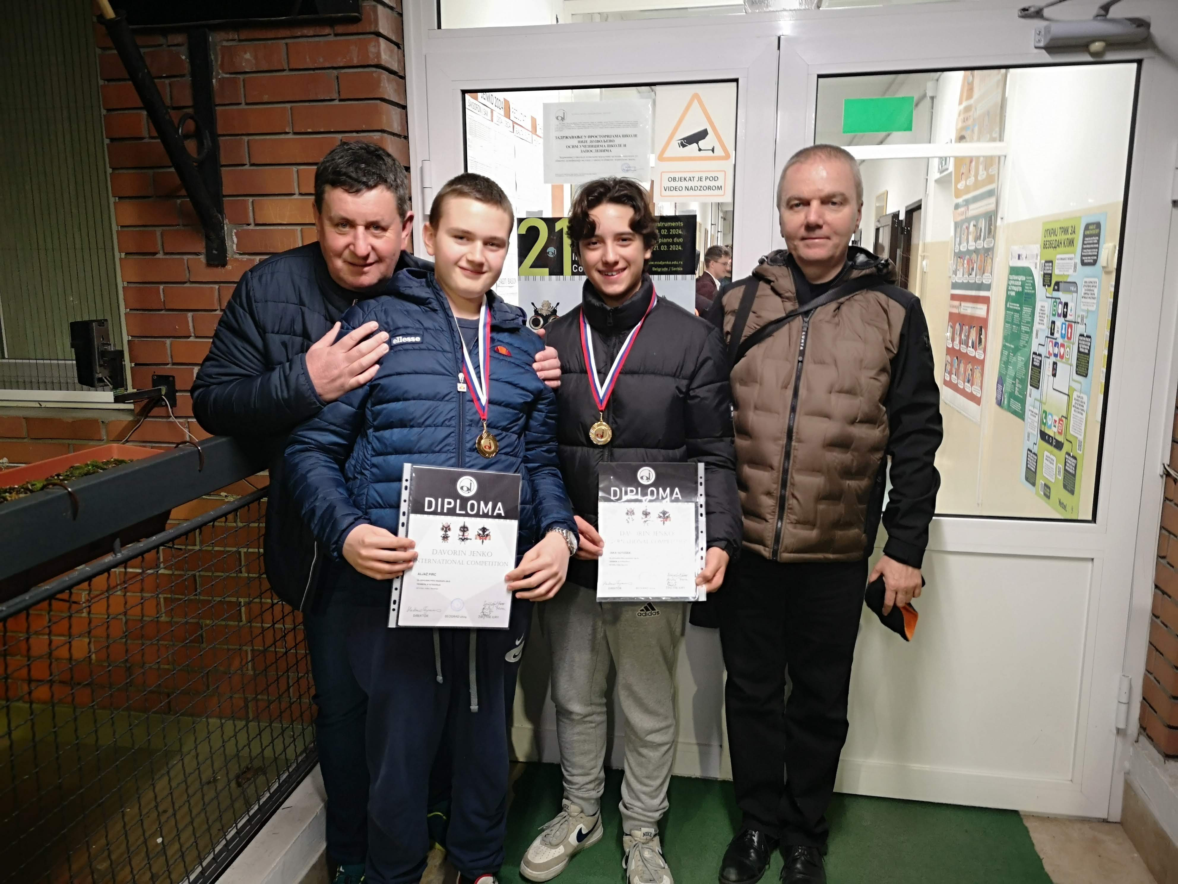 Izjemen uspeh učencev Glasbene šole Krško na XXI. mednarodnem tekmovanju Davorin Jenko v Beogradu