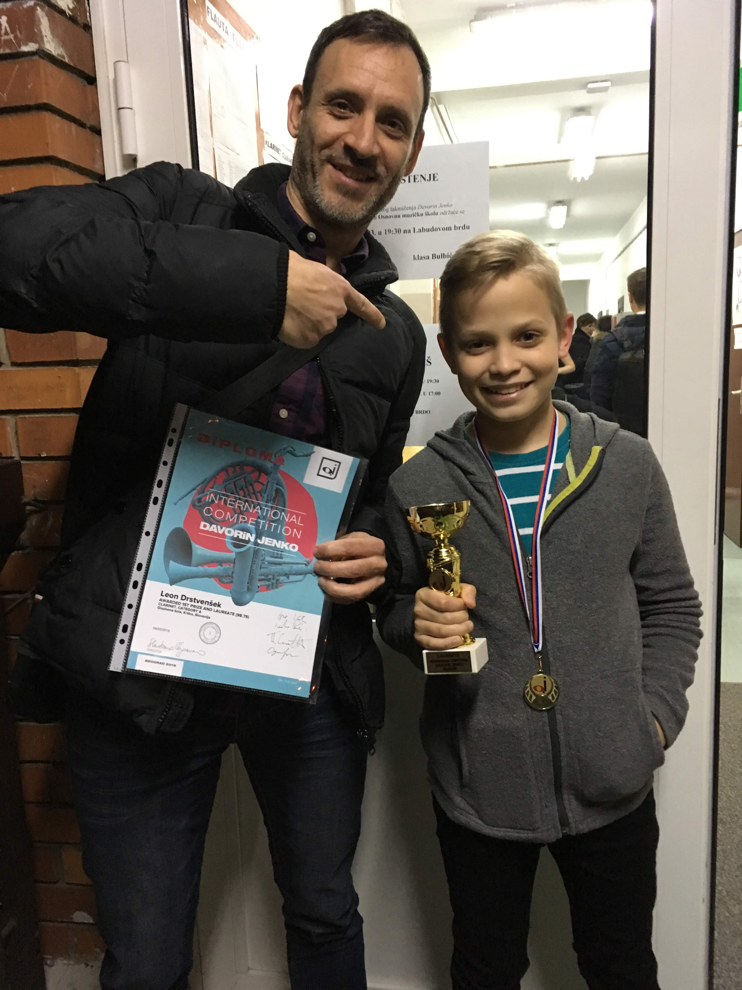 Mednarodno tekmovanje »Davorin Jenko« Beograd 2019