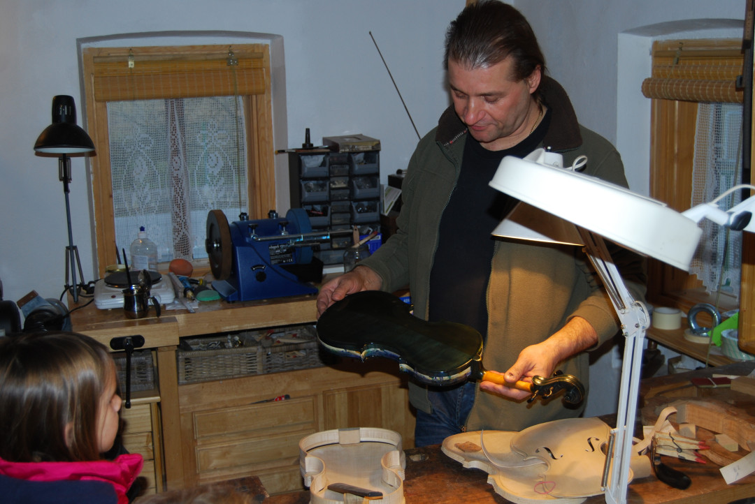 Obisk pri goslarskemu mojstru Vrtačiču