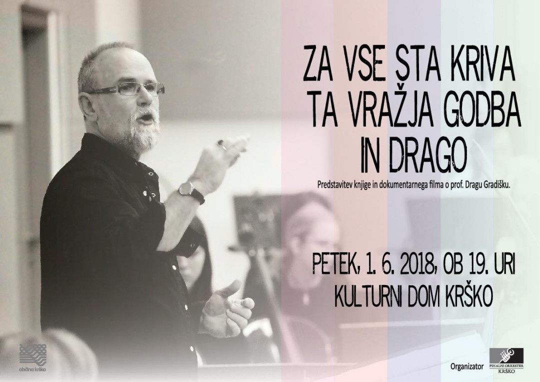 Predstavitev knjige in dokumentarnega filma o Dragu Gradišku