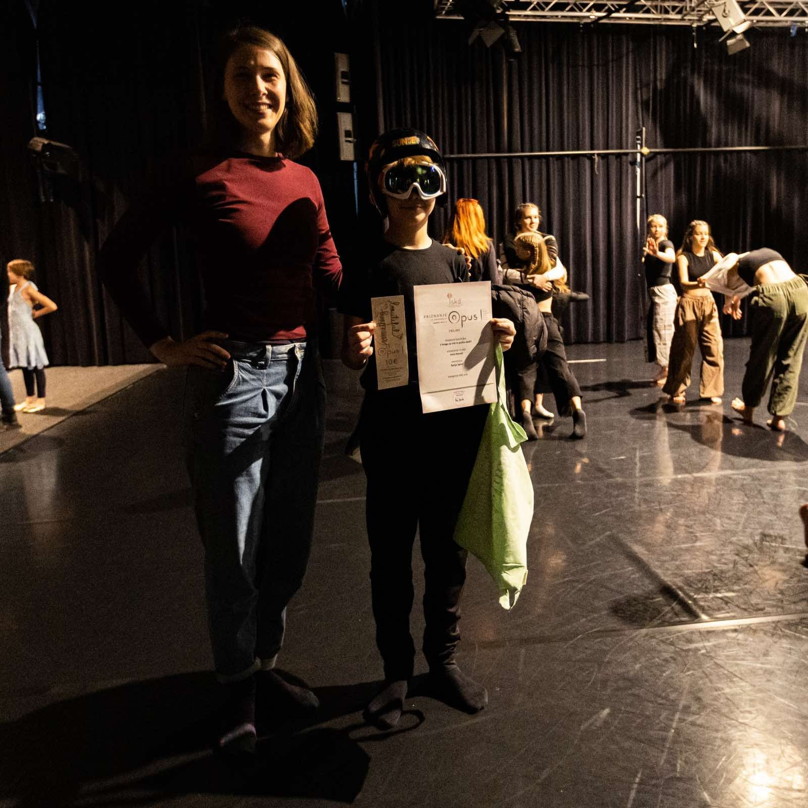 Regijskega tekmovanje mladih plesnih ustvarjalcev OPUS 1