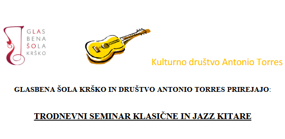 Seminar klasične in jazz kitare