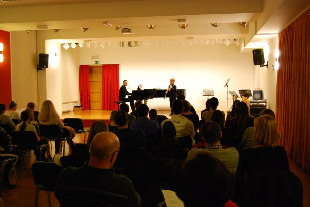 Skupni koncert učencev  Glazbene škole Zlatka Grgoševića Sesvete  in Glasbene šole Krško