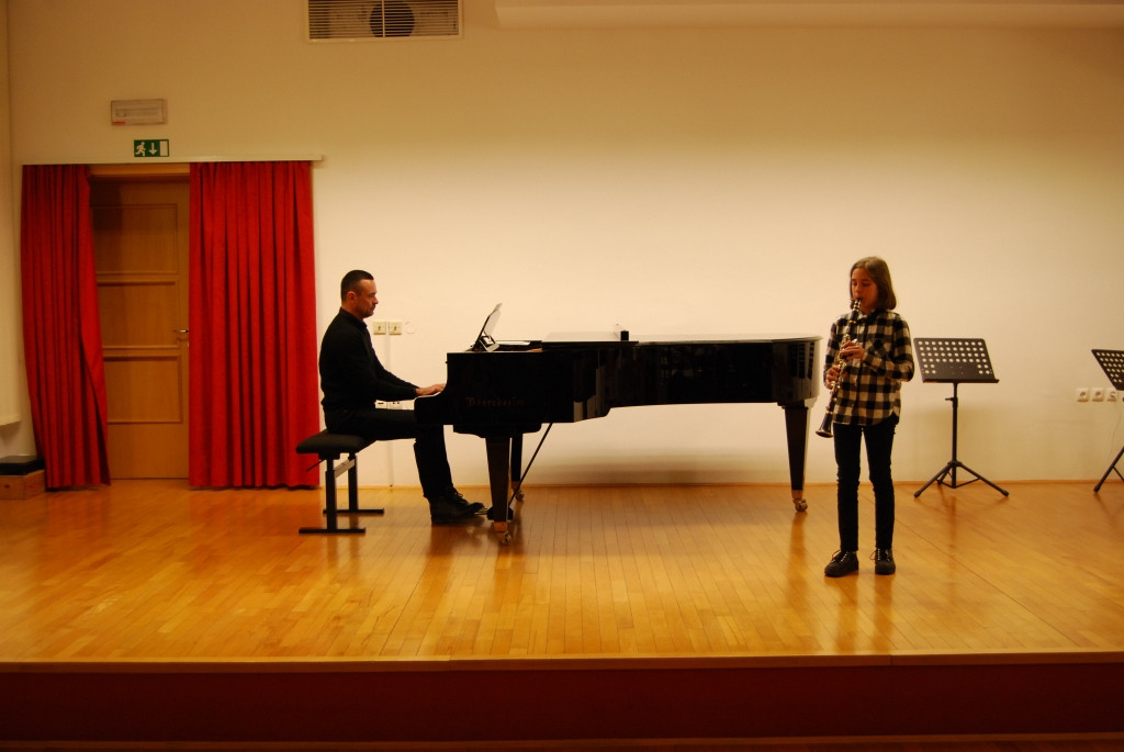 Skupni koncert učencev  Glazbene škole Zlatka Grgoševića Sesvete  in Glasbene šole Krško