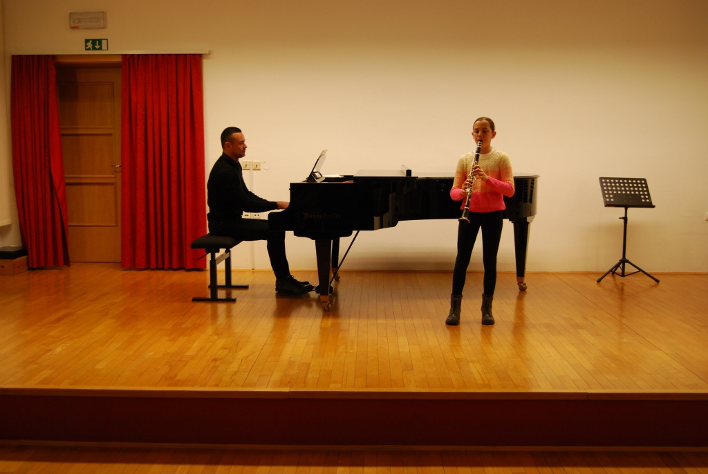 Skupni koncert učencev  Glazbene škole Zlatka Grgoševića Sesvete  in Glasbene šole Krško