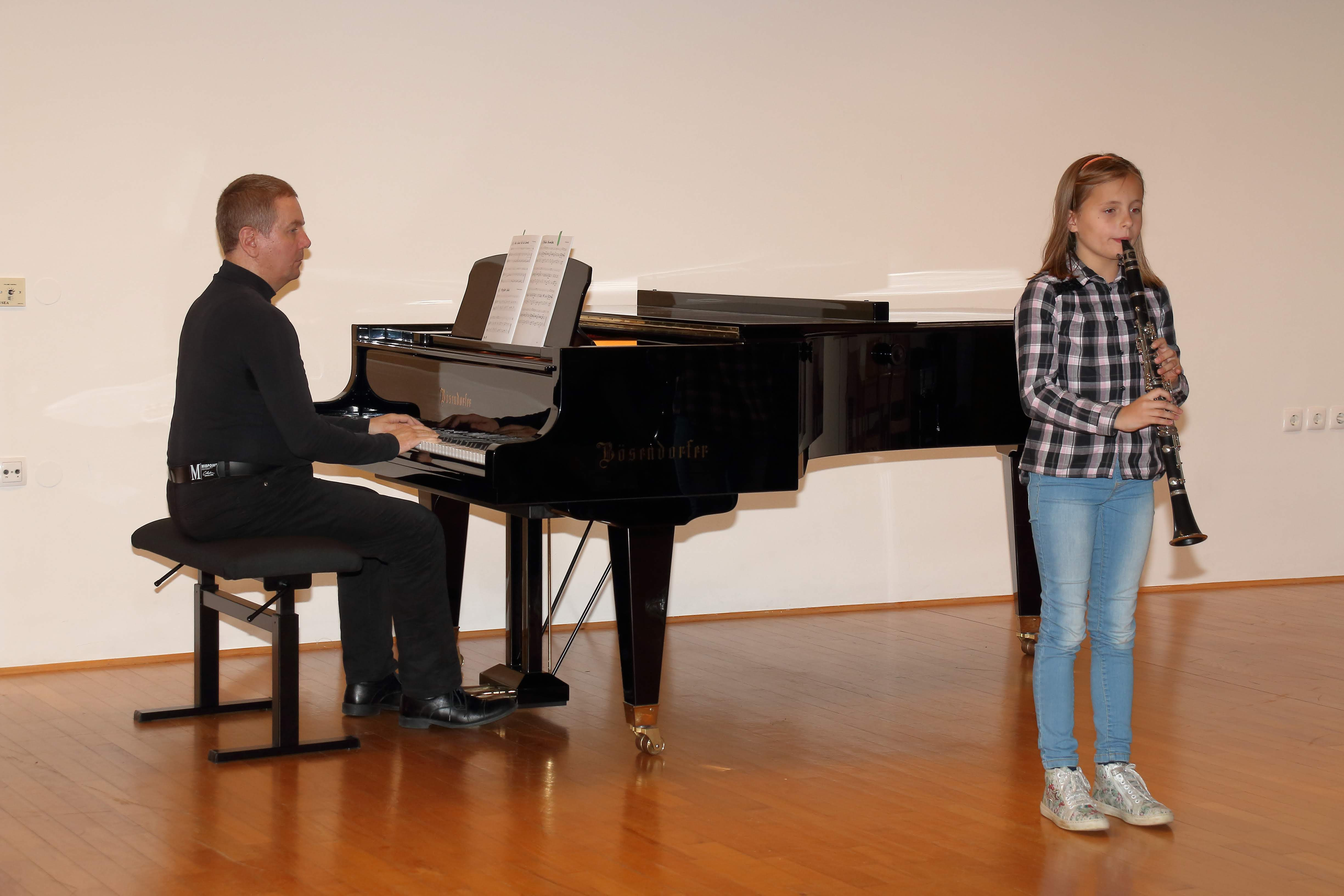 Zaključni nastop pihalnega oddelka