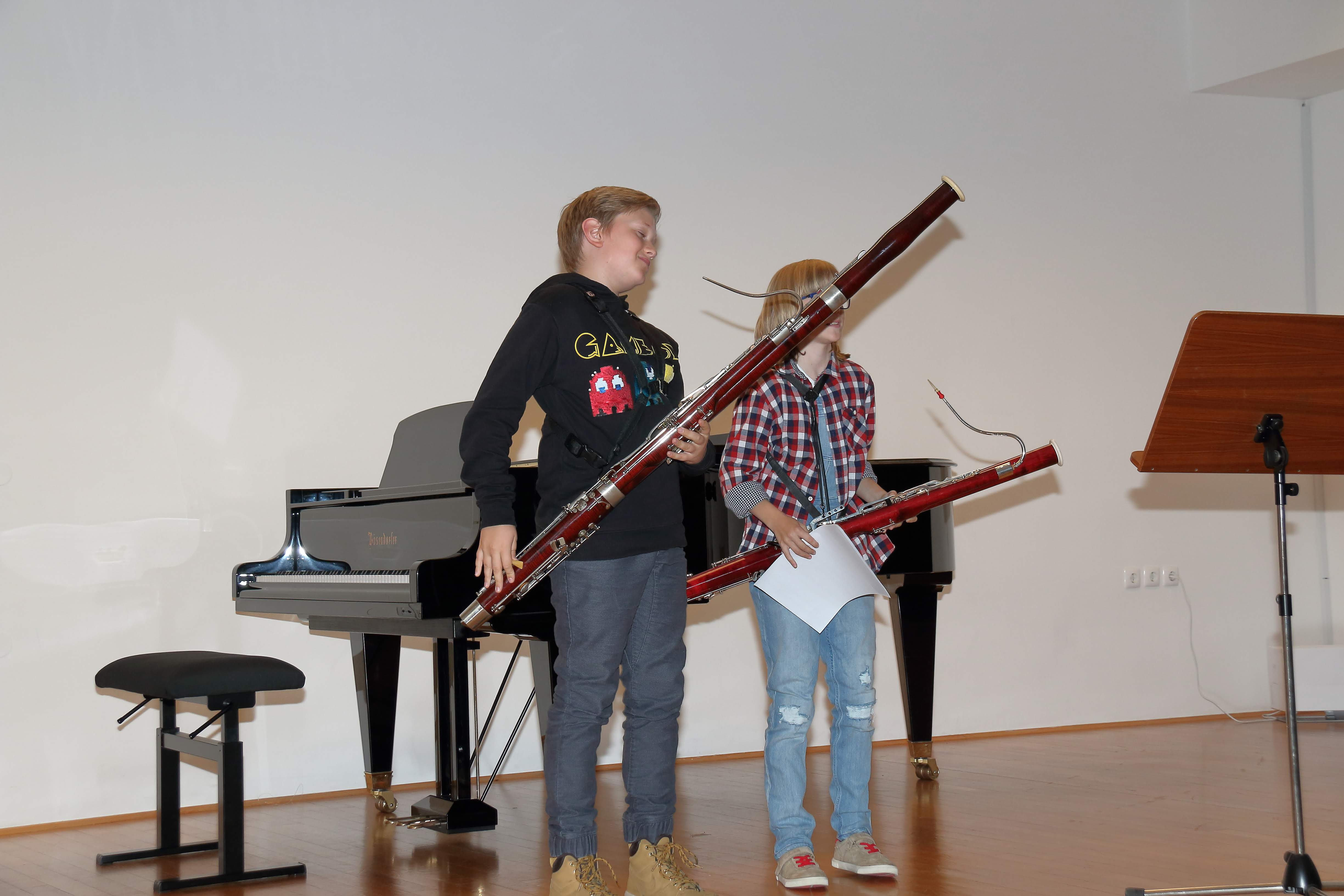 Zaključni nastop pihalnega oddelka