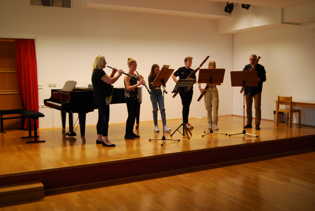 Zaključni nastop pihalnega oddelka