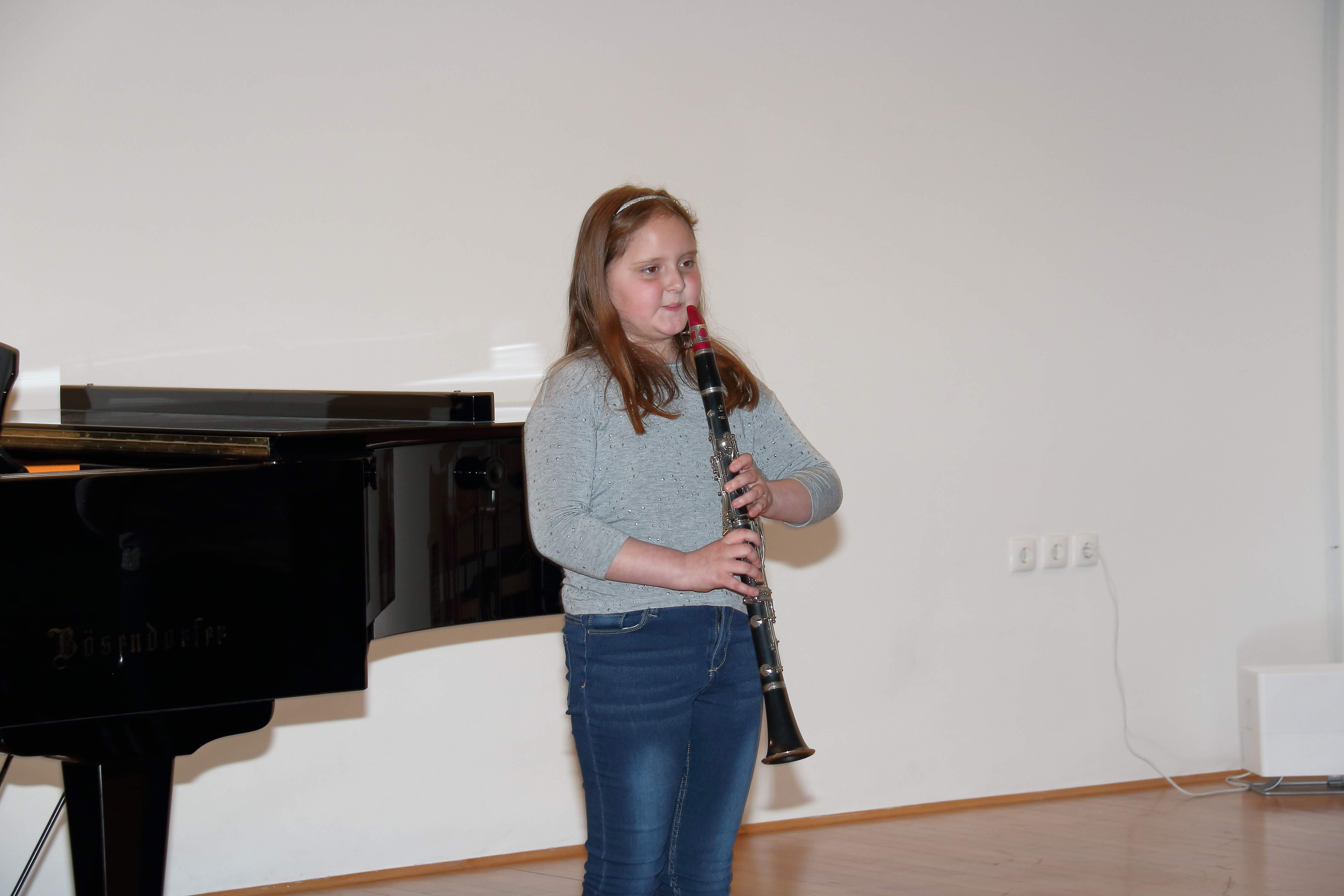 Zaključni nastop pihalnega oddelka