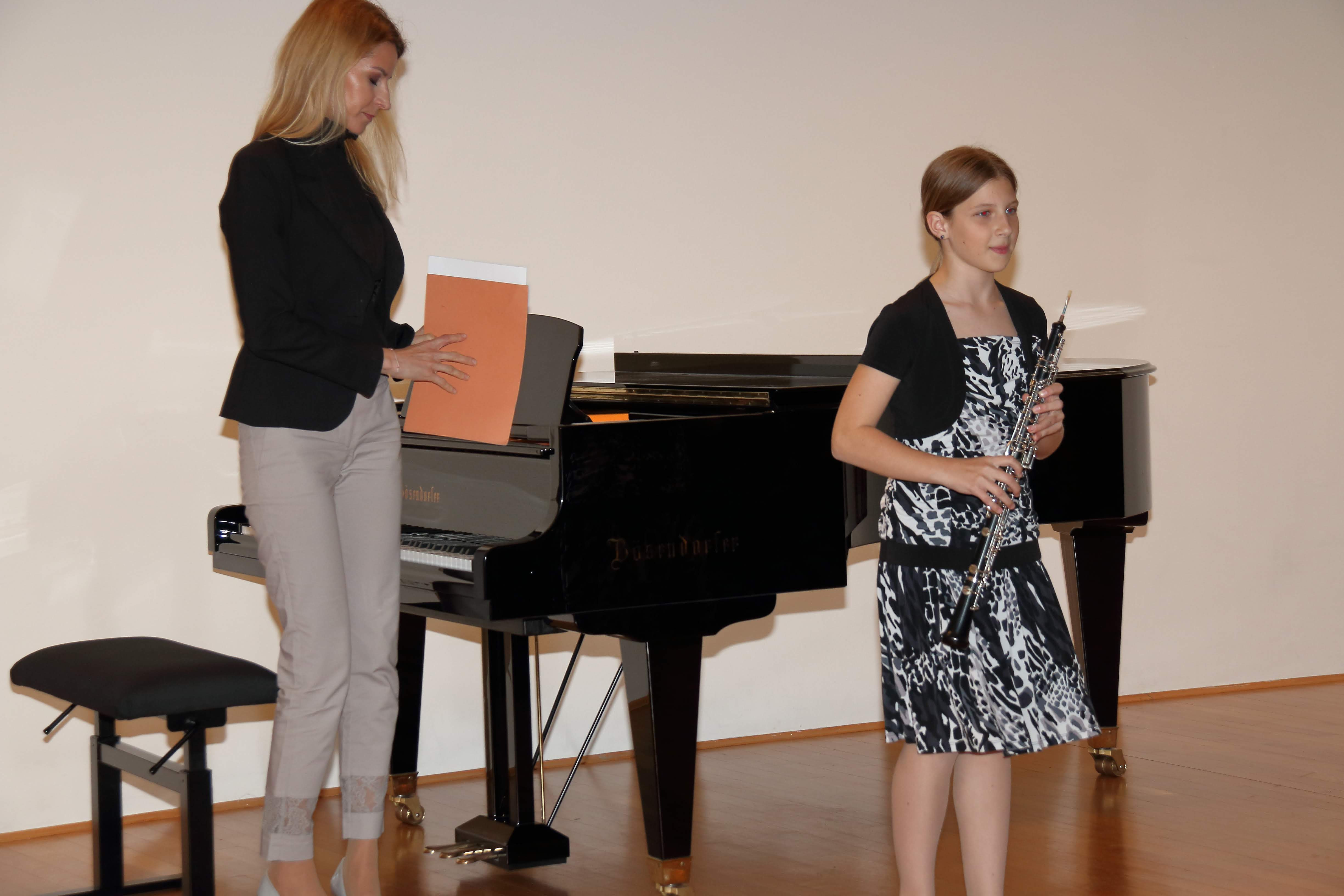 Zaključni nastop pihalnega oddelka