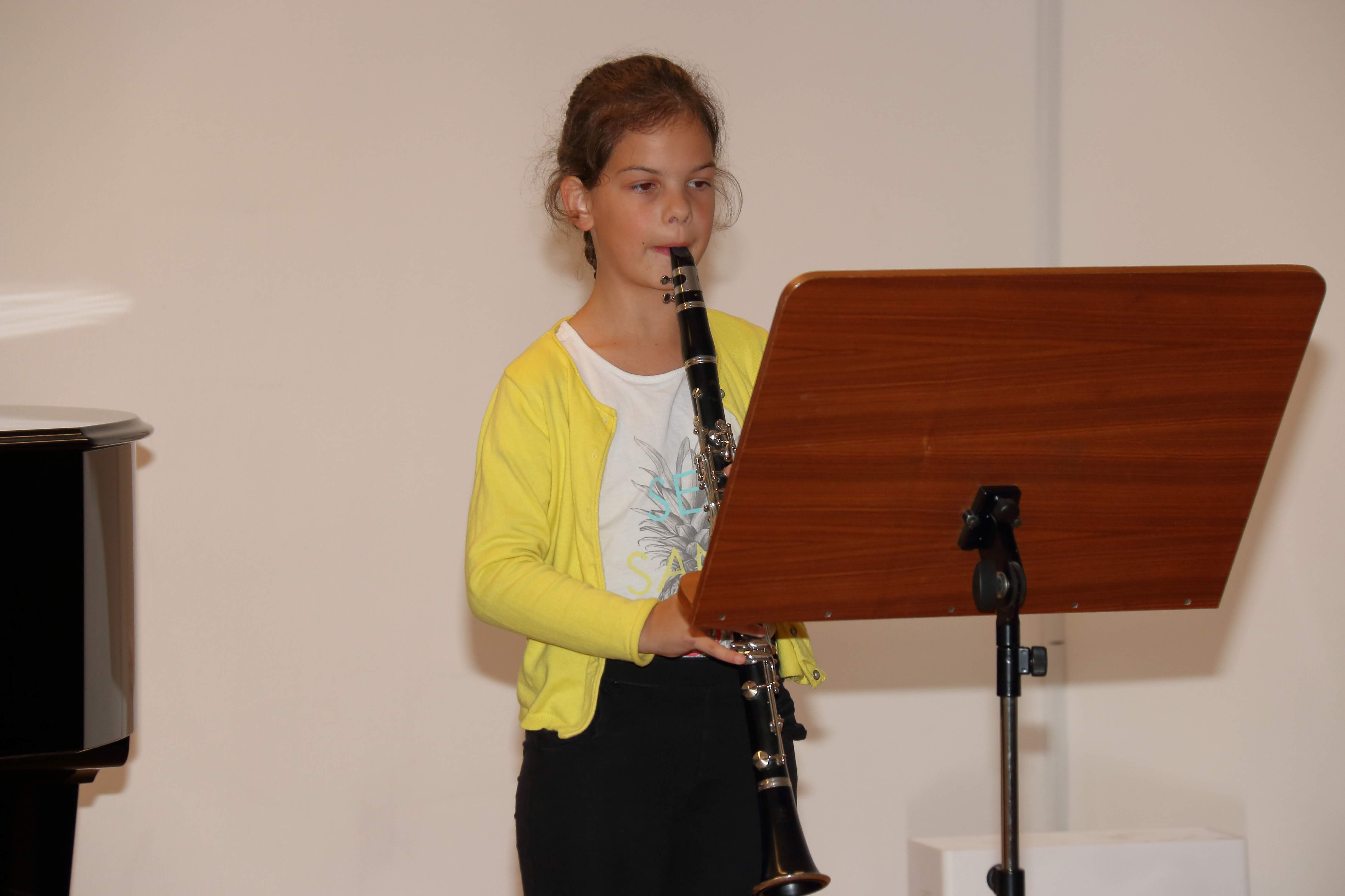 Zaključni nastop pihalnega oddelka