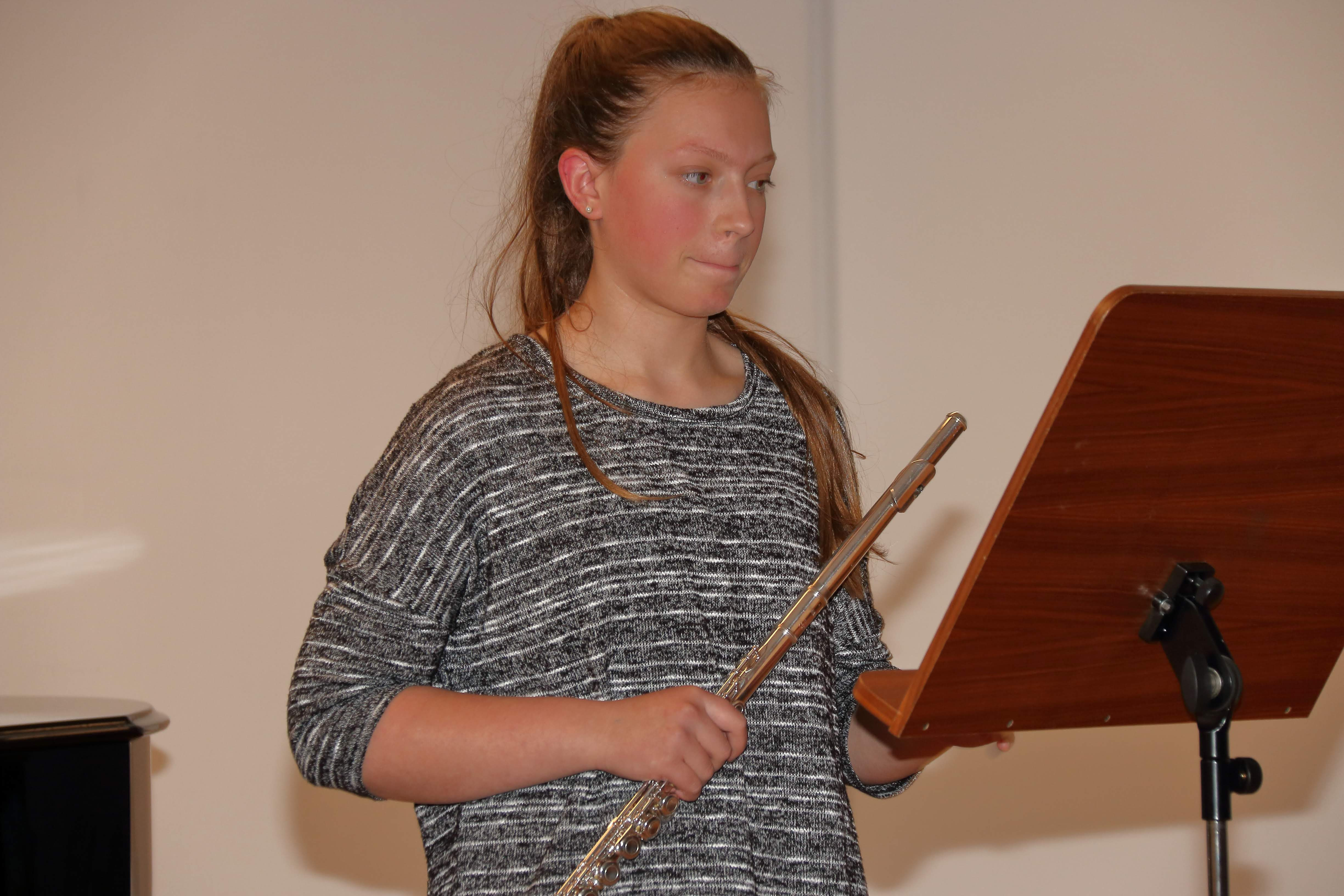 Zaključni nastop pihalnega oddelka