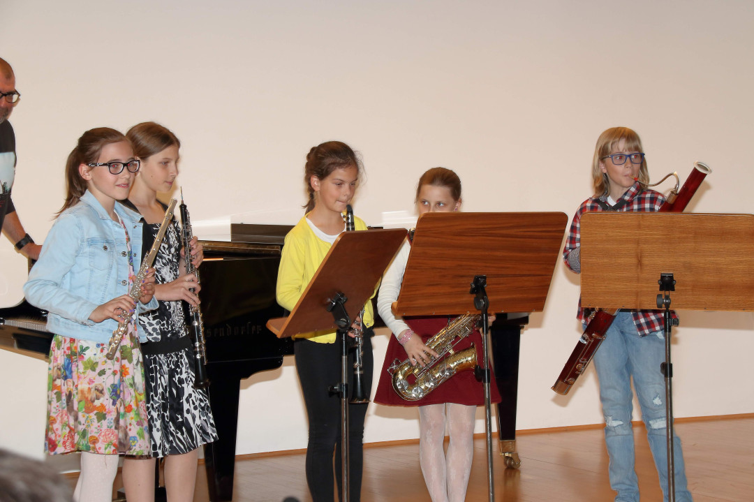 Zaključni nastop pihalnega oddelka