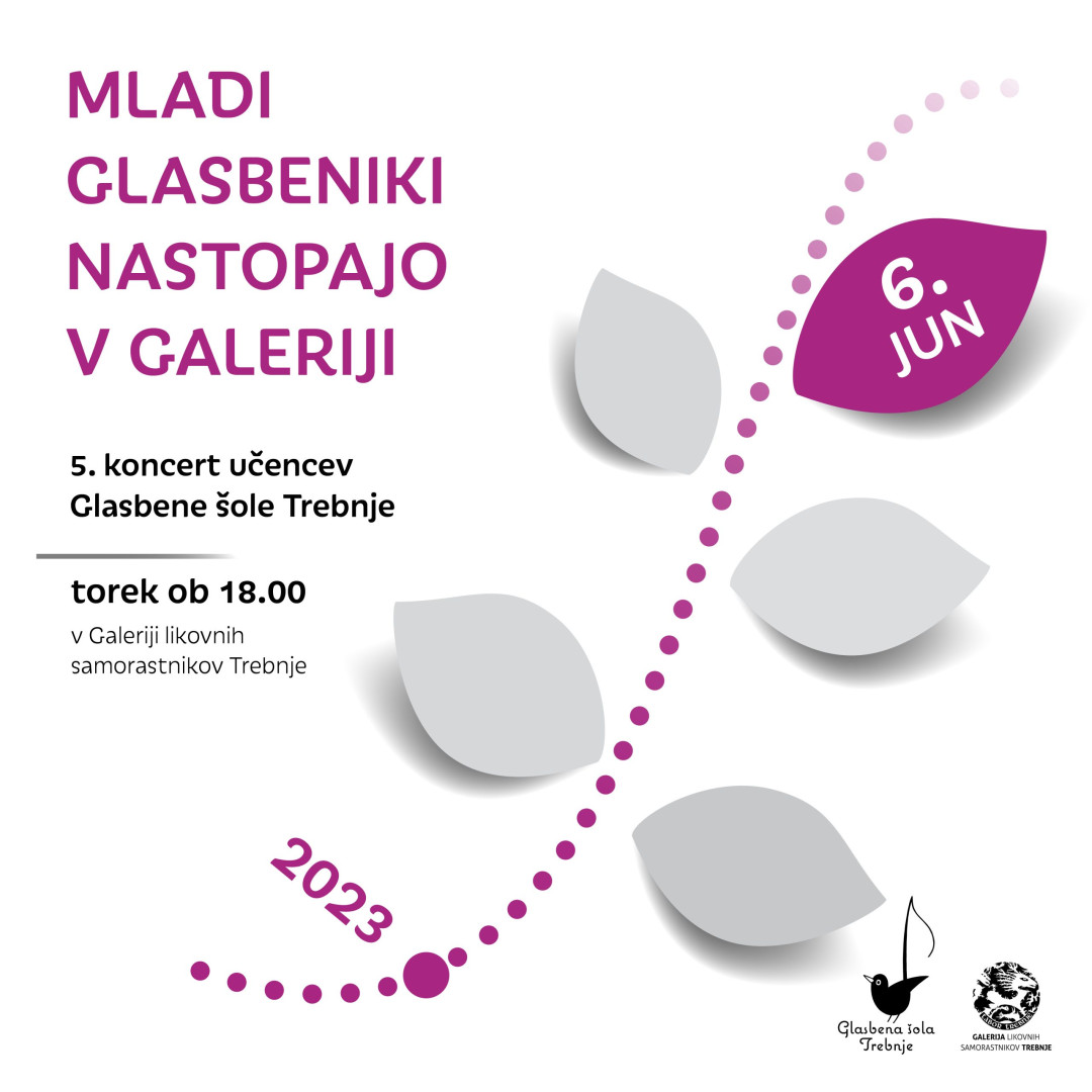 5. koncert iz cikla Mladi nastopajo v galeriji