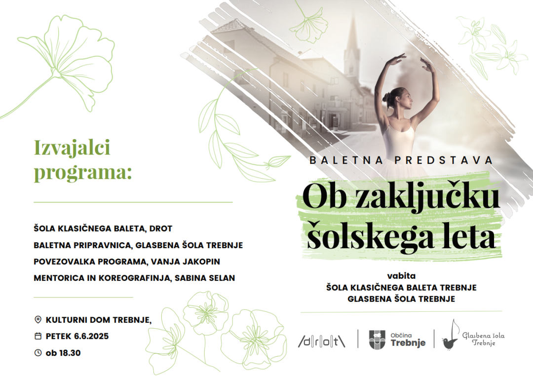 Baletna predstava ob zaključku šolskega leta