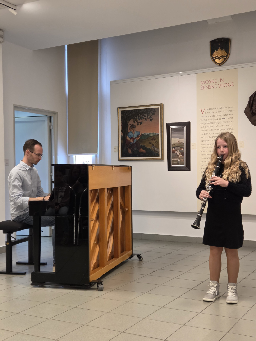 Četrti koncert iz cikla Mladi glasbeniki nastopajo v galeriji