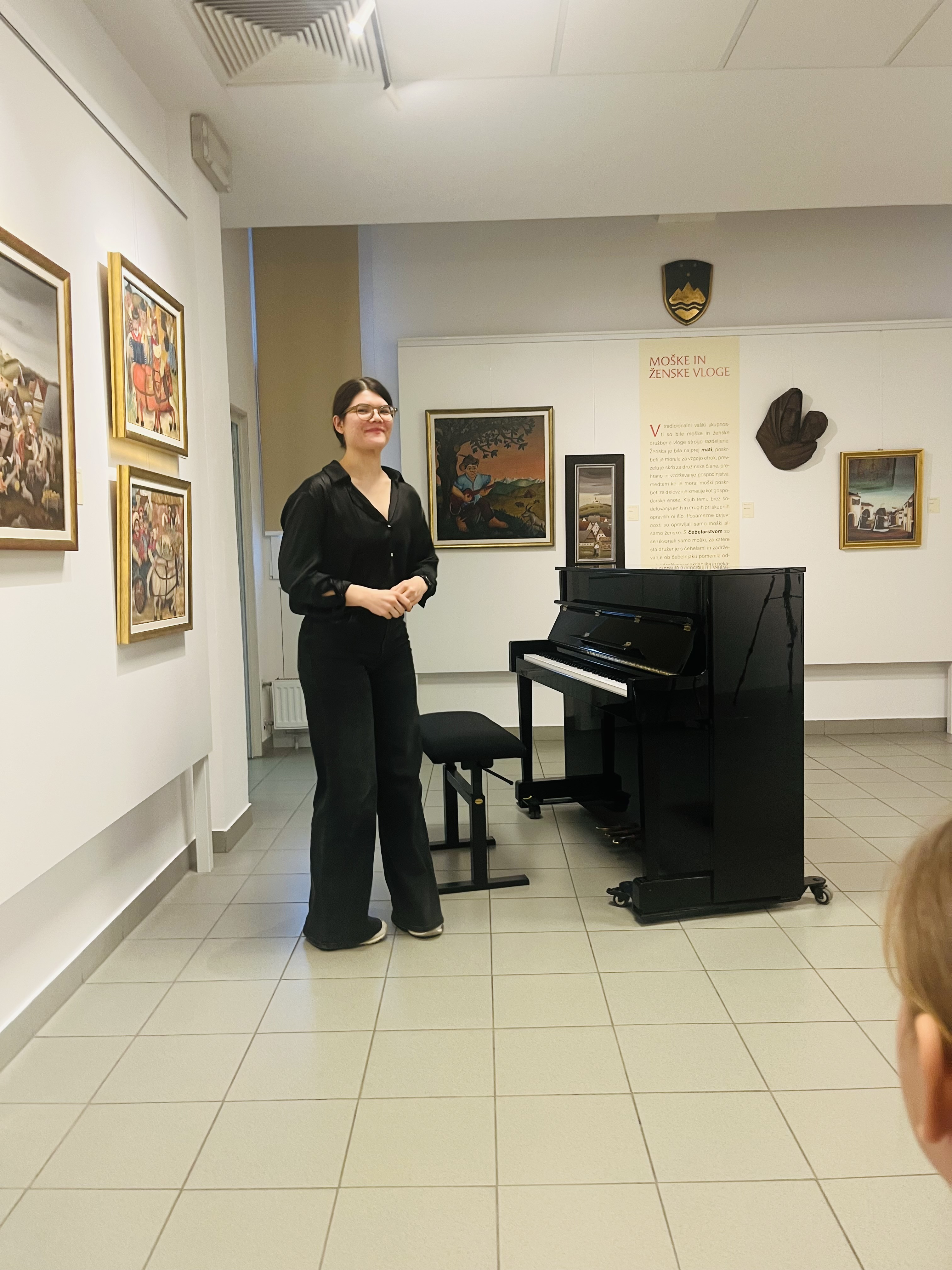 Četrti koncert iz cikla Mladi glasbeniki nastopajo v galeriji