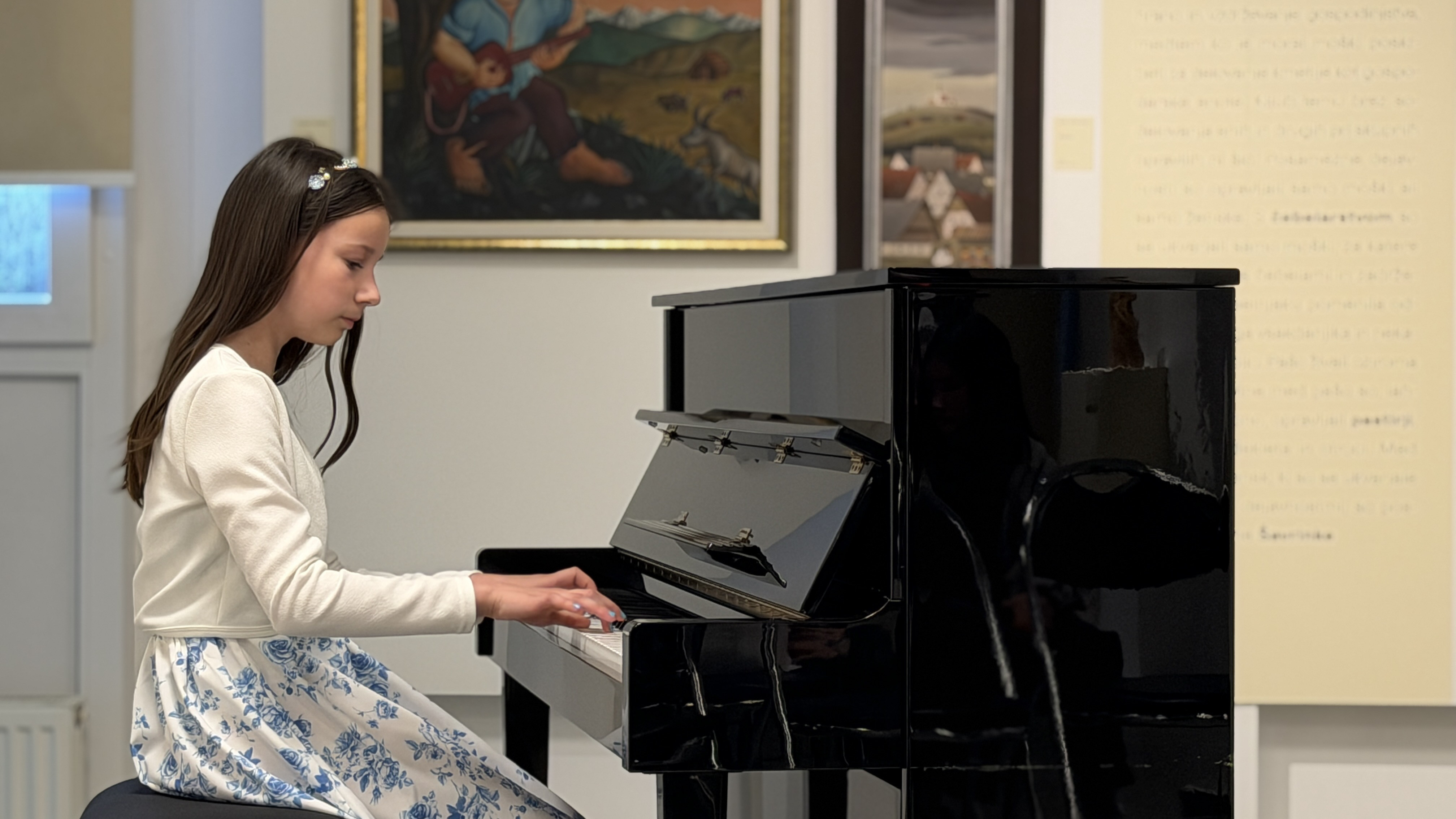 Četrti koncert iz cikla Mladi glasbeniki nastopajo v galeriji