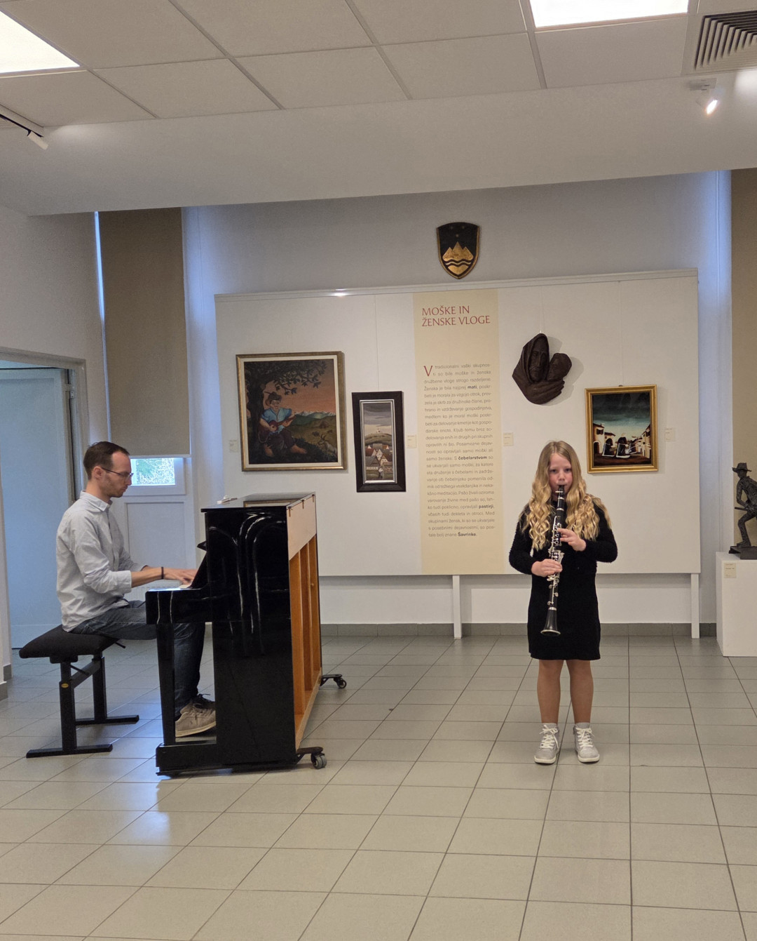Četrti koncert iz cikla Mladi glasbeniki nastopajo v galeriji