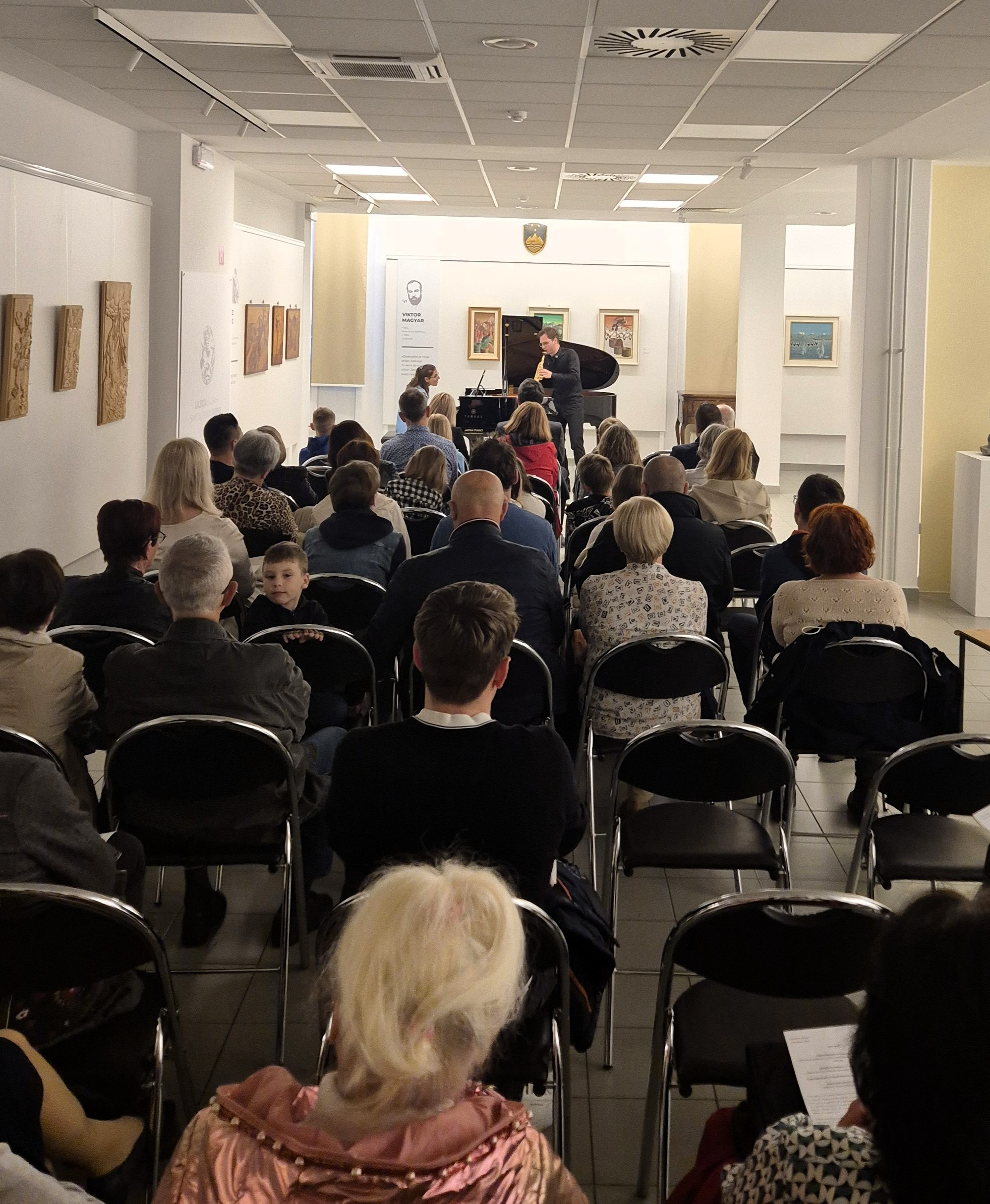 Četrtkova sozvočja, 3. koncert: Jan Gričar, saksofon in Neža Bregar, klavir