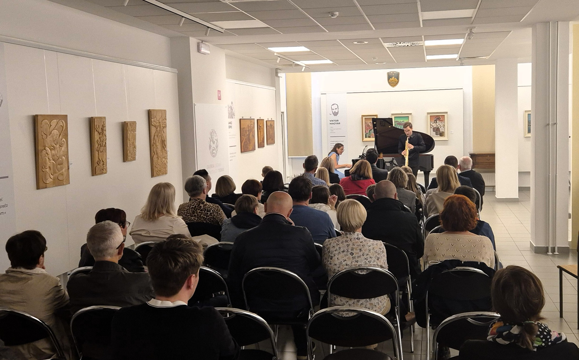 Četrtkova sozvočja, 3. koncert: Jan Gričar, saksofon in Neža Bregar, klavir