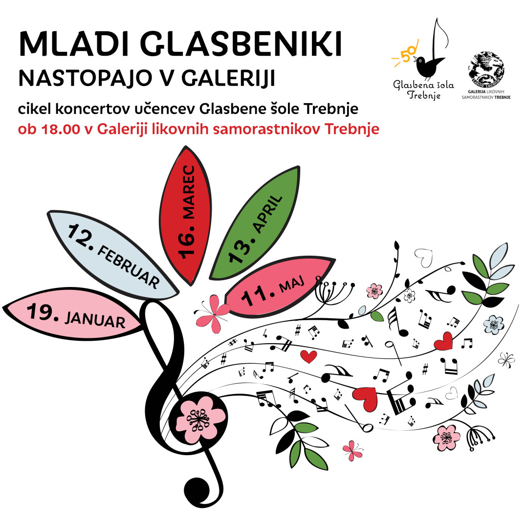 Cikel koncertov Mladi glasbeniki nastopajo v galeriji