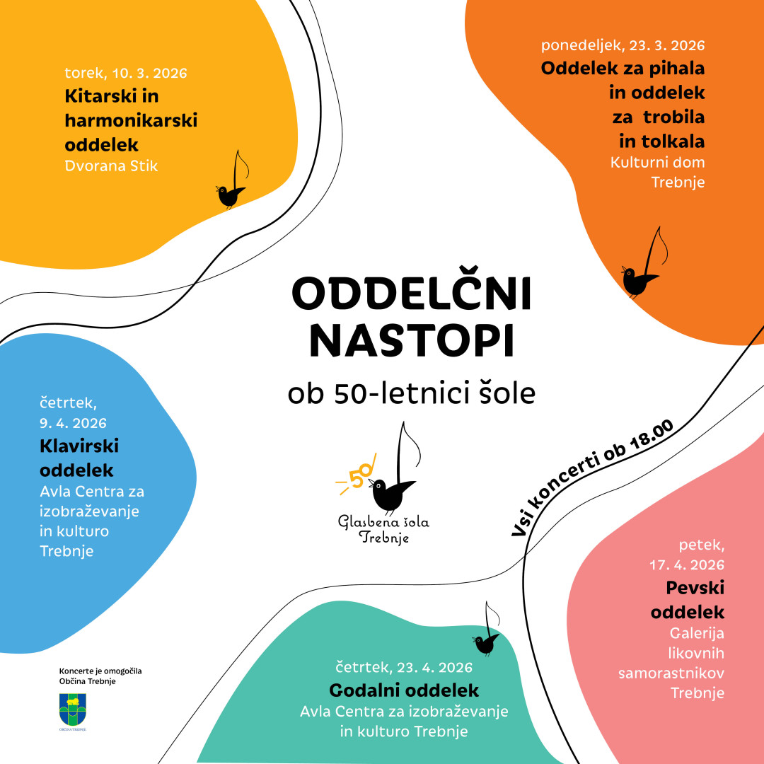 Cikel oddelčnih nastopov ob 50-letnici šole