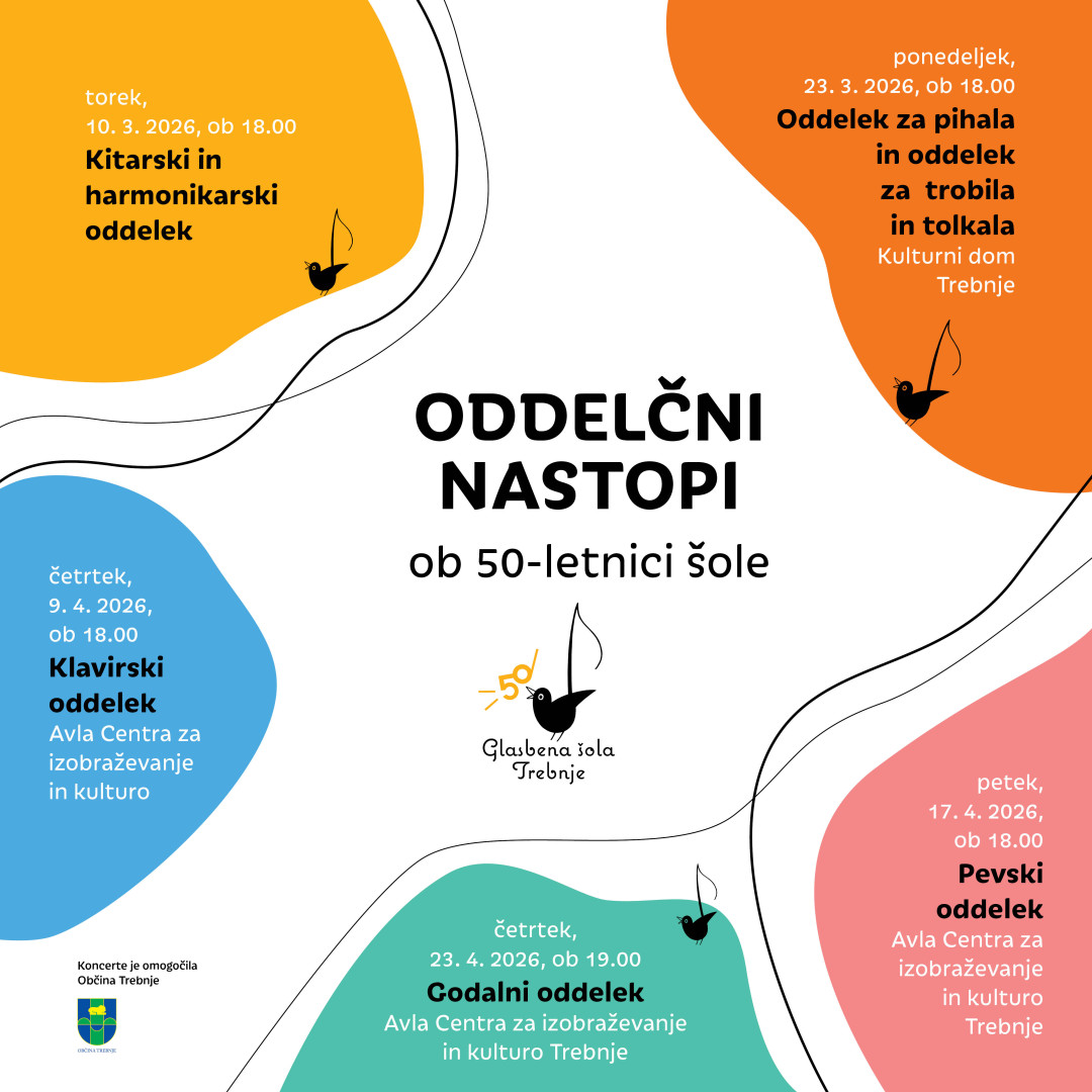 Cikel oddelčnih nastopov ob 50-letnici šole