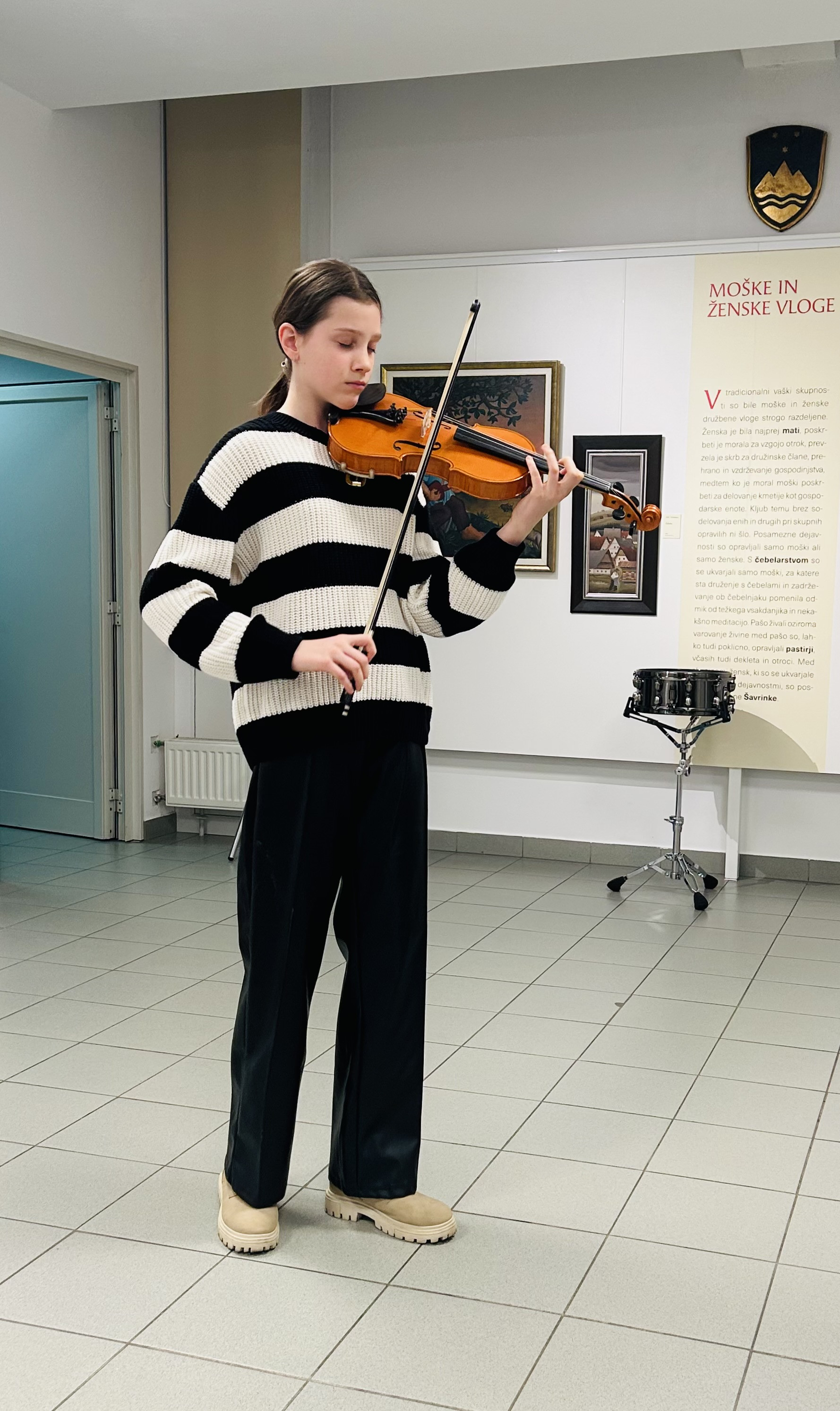 Drugi koncert iz cikla Mladi glasbeniki nastopajo v galeriji