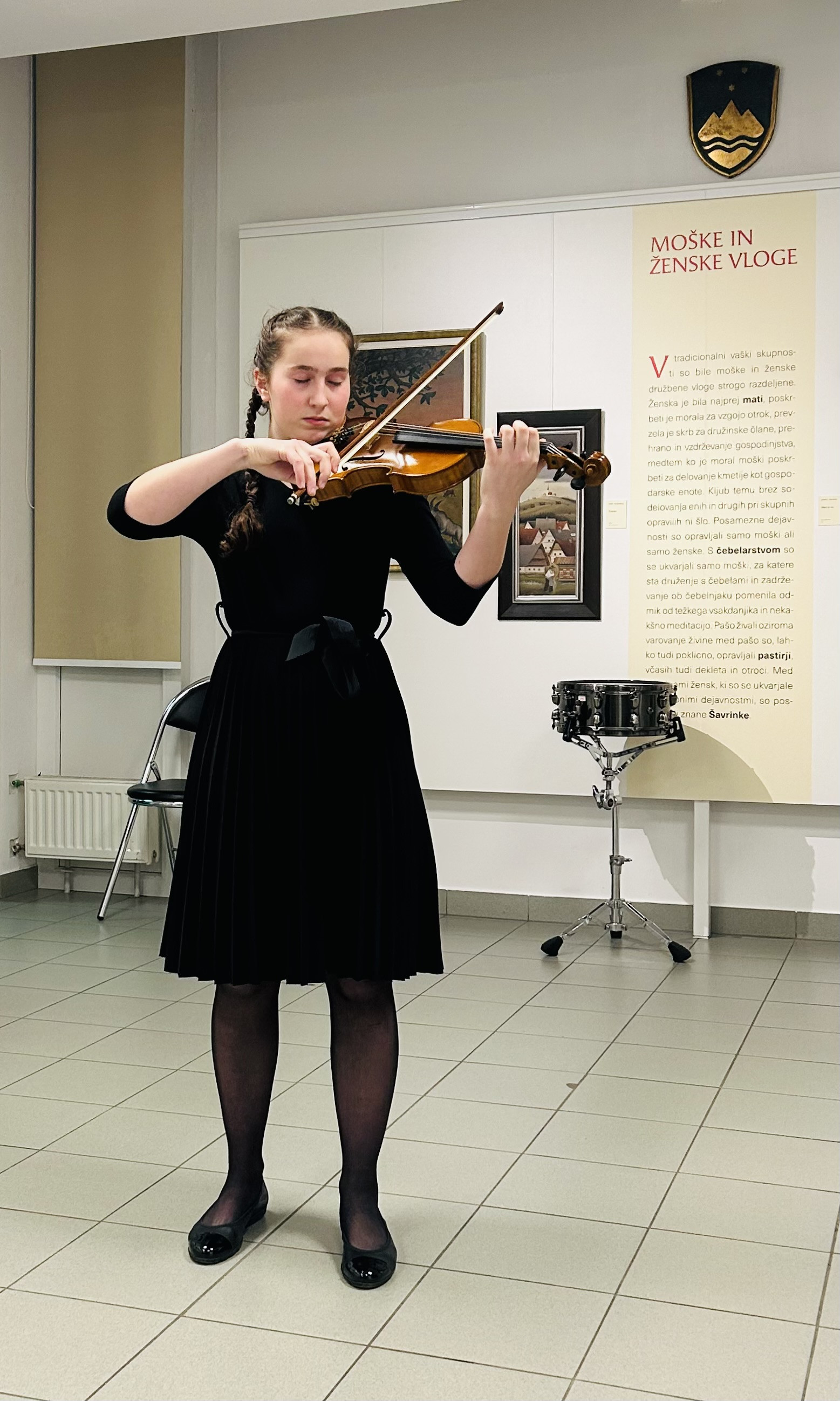 Drugi koncert iz cikla Mladi glasbeniki nastopajo v galeriji