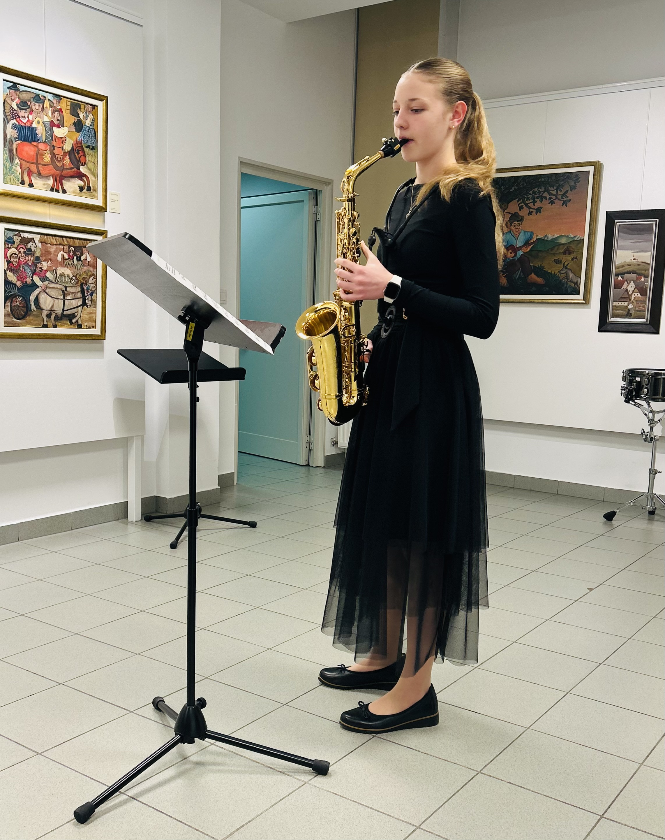 Drugi koncert iz cikla Mladi glasbeniki nastopajo v galeriji