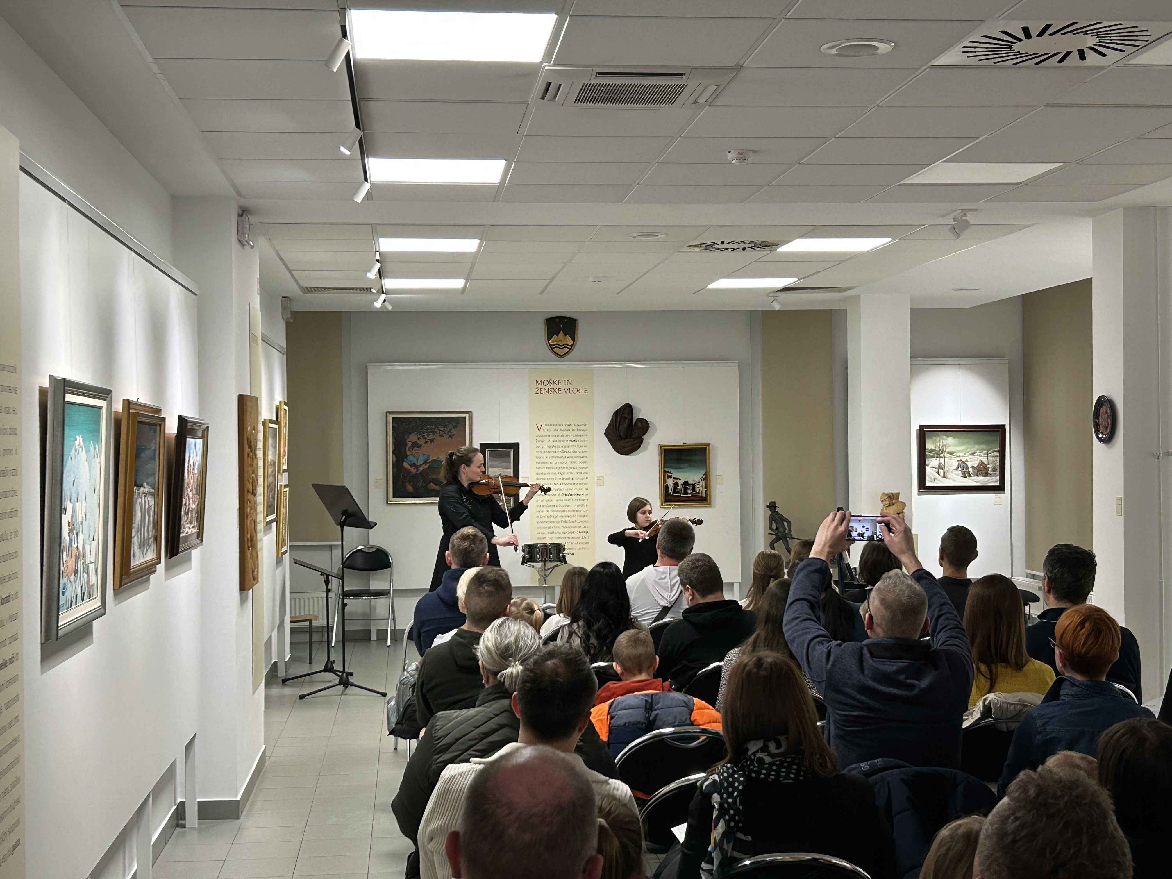 Drugi koncert iz cikla Mladi glasbeniki nastopajo v galeriji