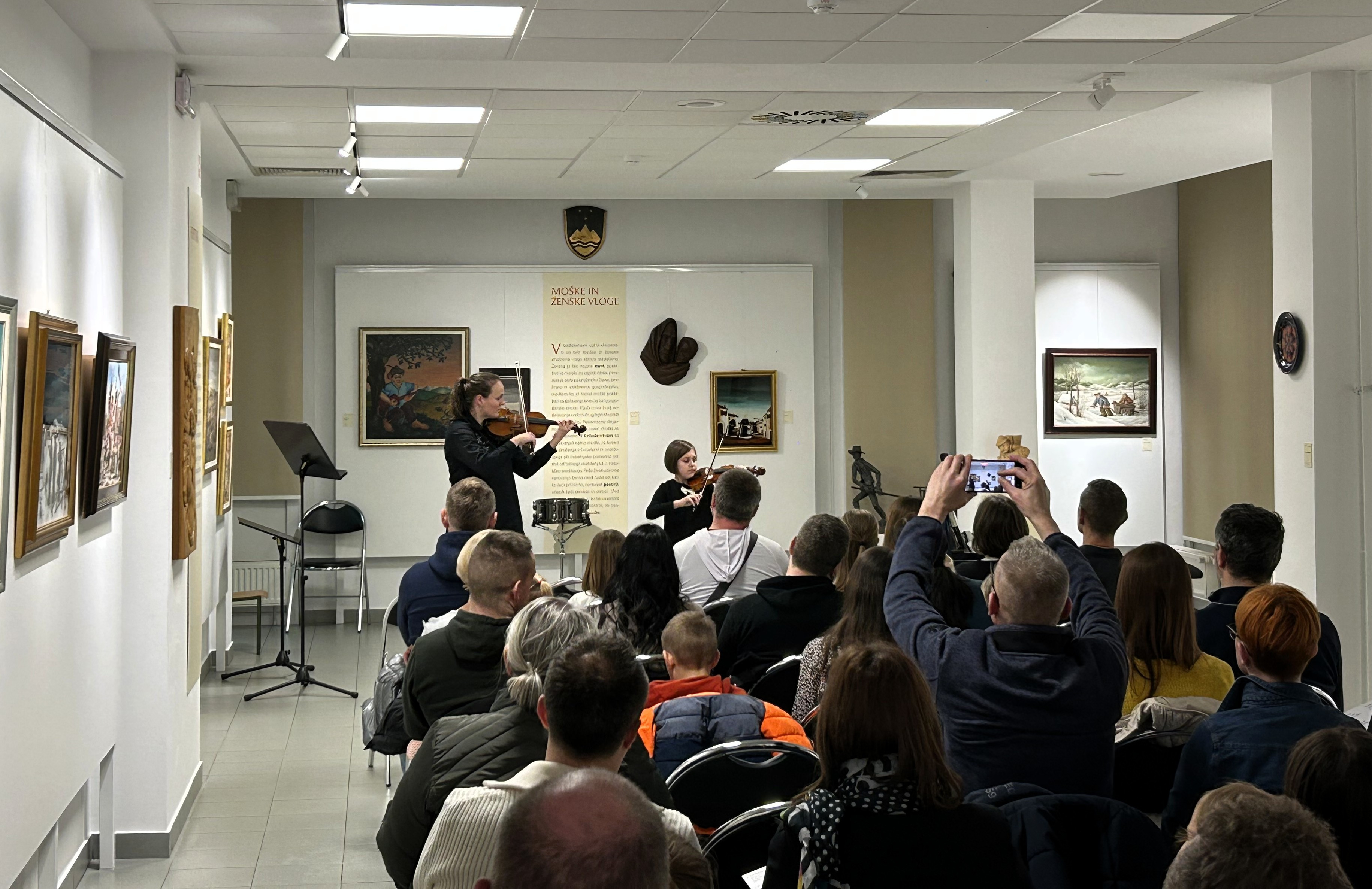 Drugi koncert iz cikla Mladi glasbeniki nastopajo v galeriji