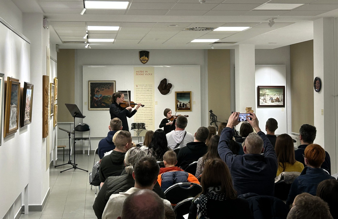 Drugi koncert iz cikla Mladi glasbeniki nastopajo v galeriji
